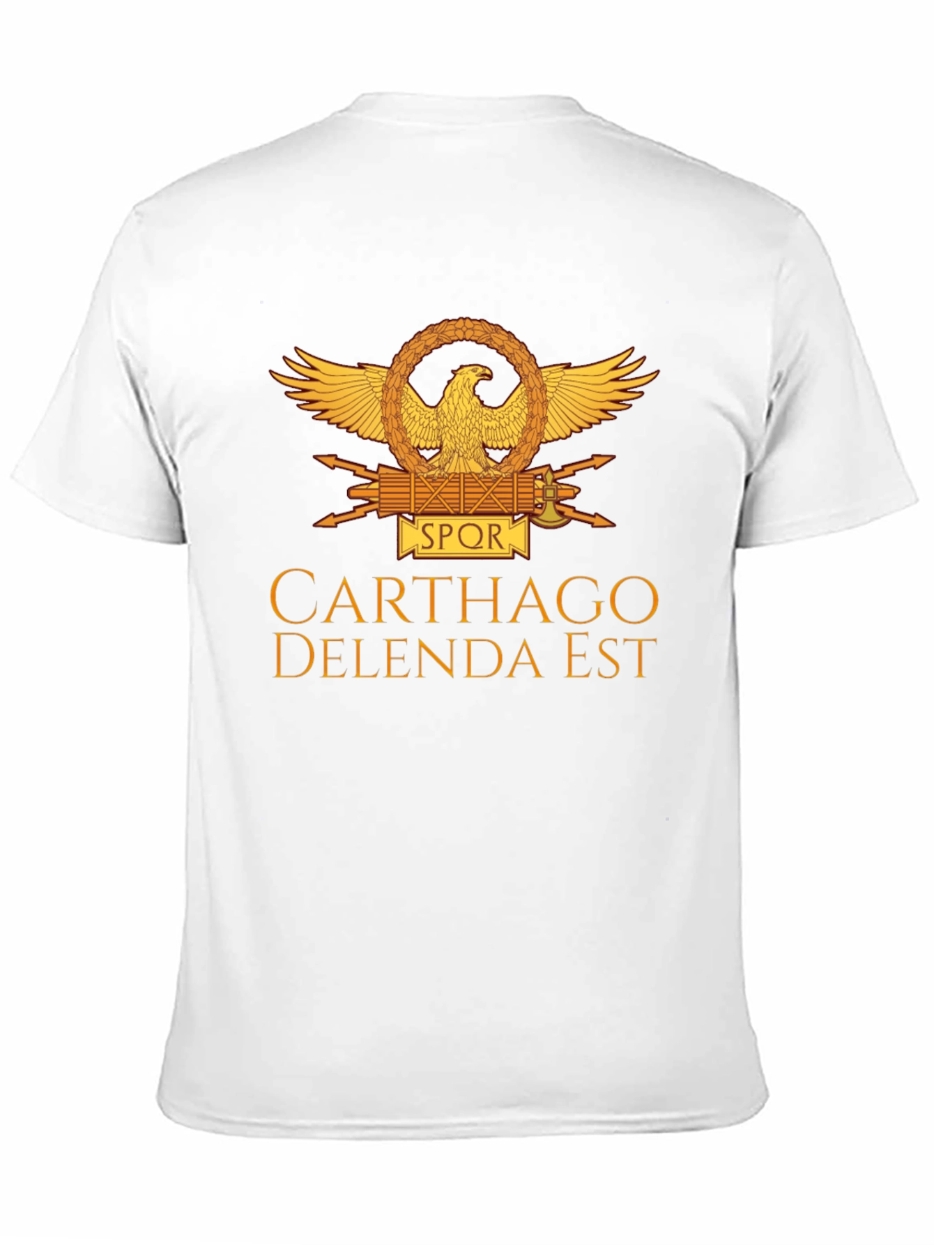 Carthago Delenda Est T-Shirt - Black Roman Empire Tee