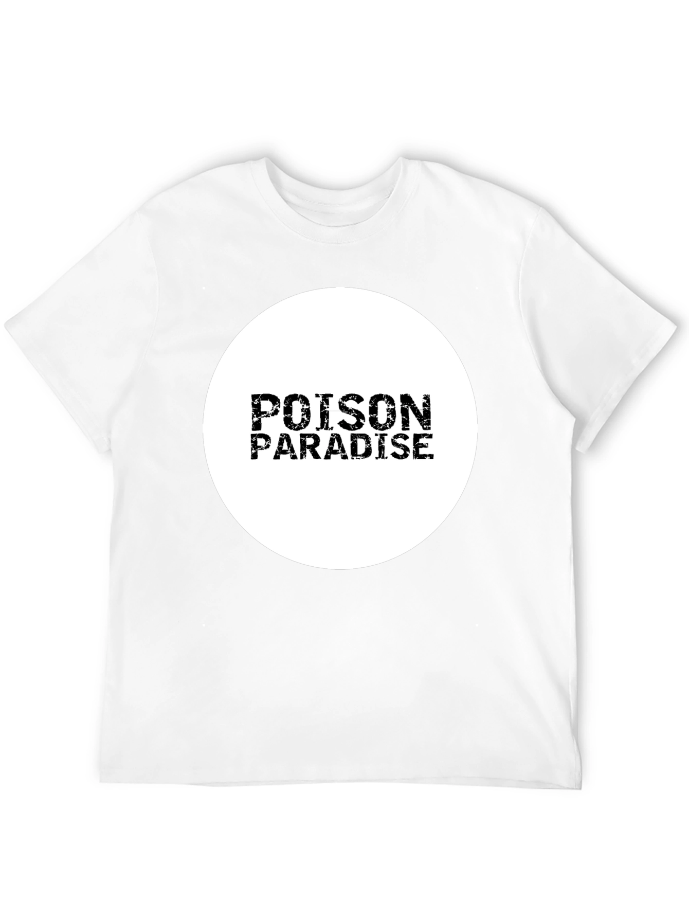 Poison Paradise Black T-Shirt - Stylish Graphic Tee