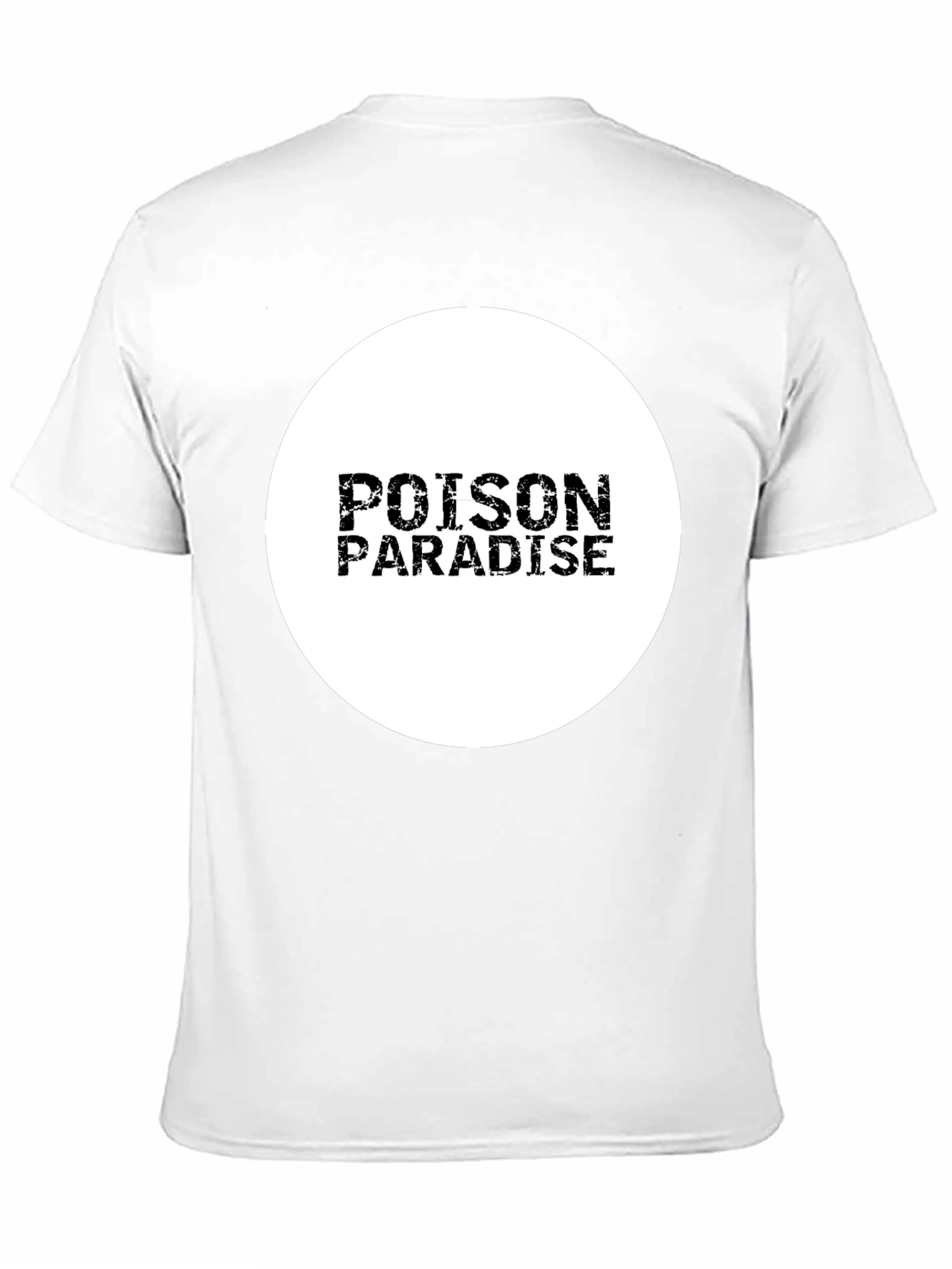 Poison Paradise Black T-Shirt - Stylish Graphic Tee