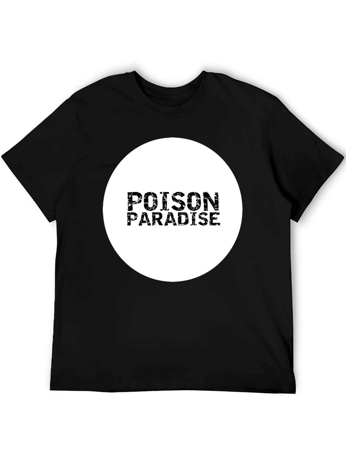 Poison Paradise Black T-Shirt - Stylish Graphic Tee