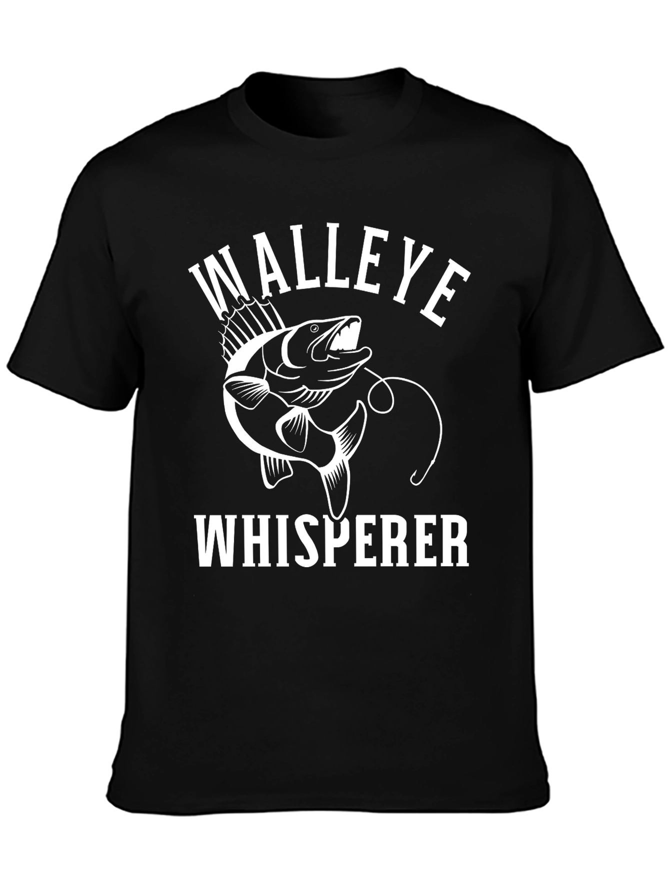 Walleye Whisperer Graphic T-Shirt - Fishing Tee