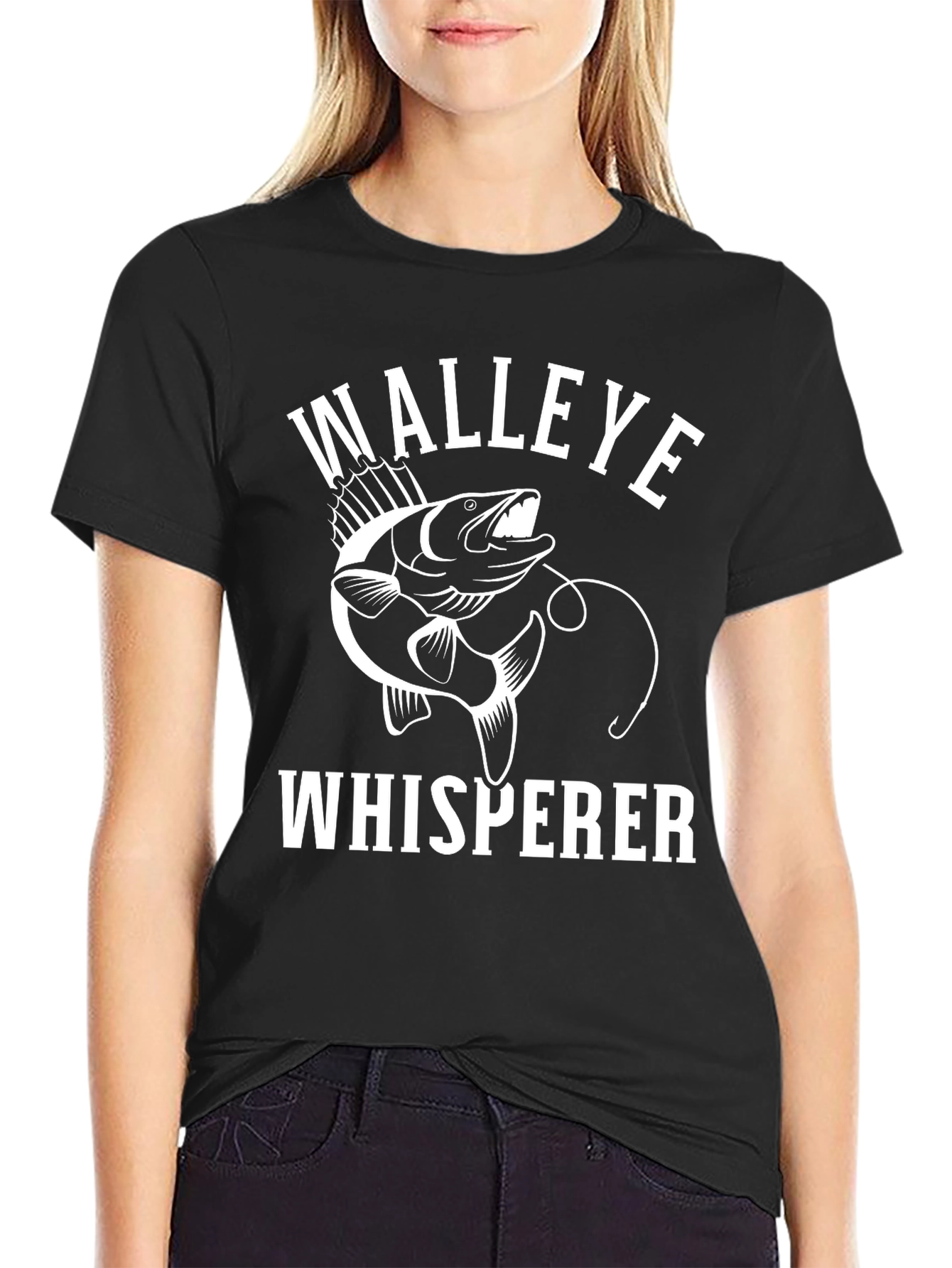 Walleye Whisperer Graphic T-Shirt - Fishing Tee