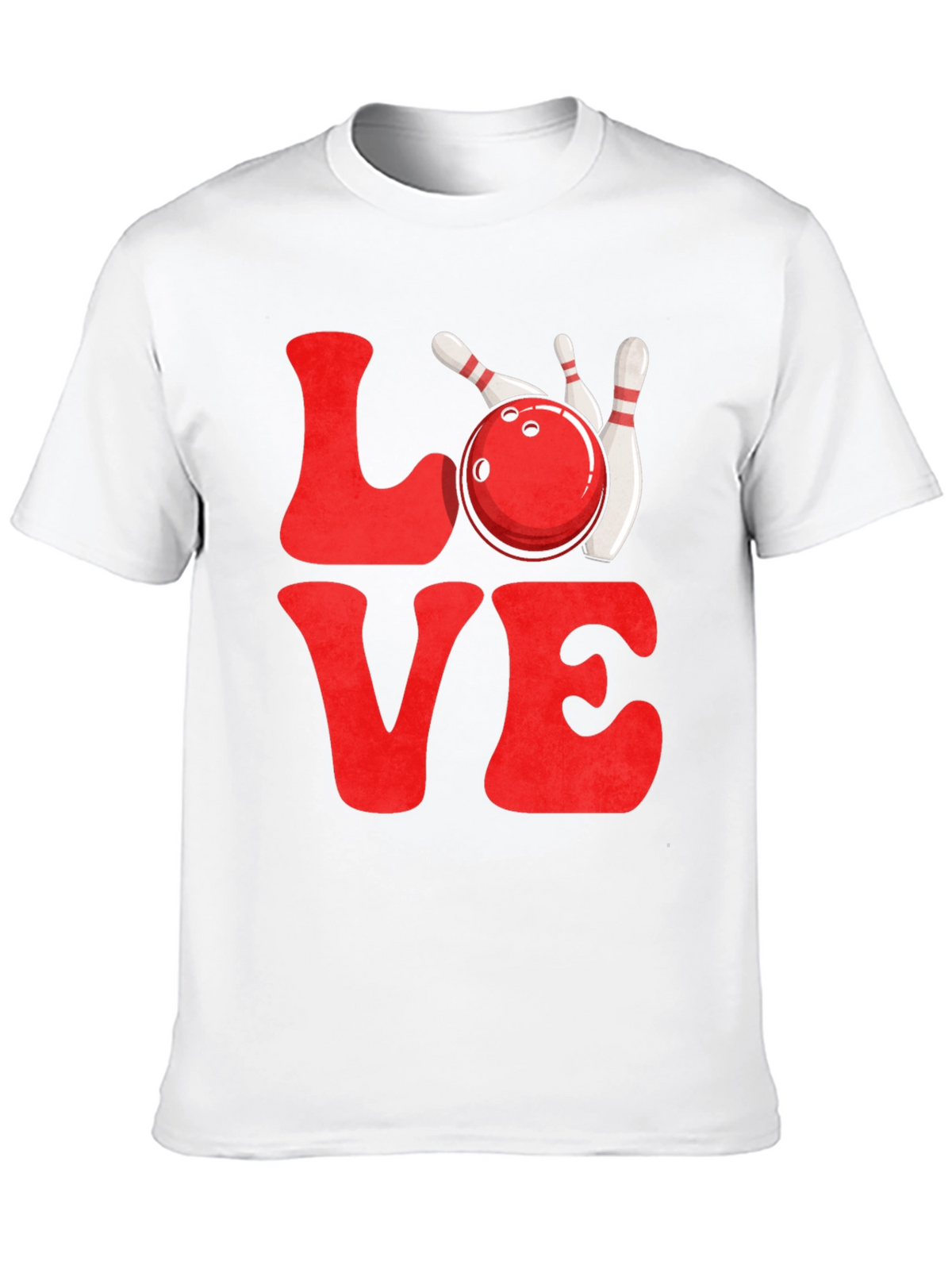 Love Bowling Graphic T-Shirt