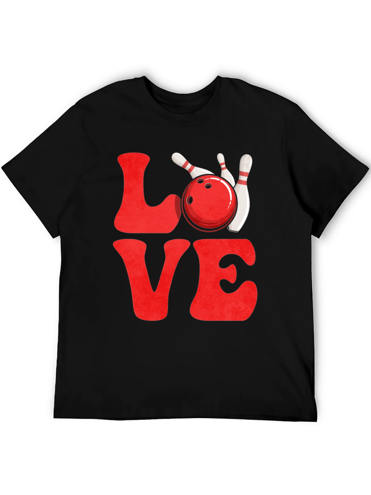 Love Bowling Graphic T-Shirt