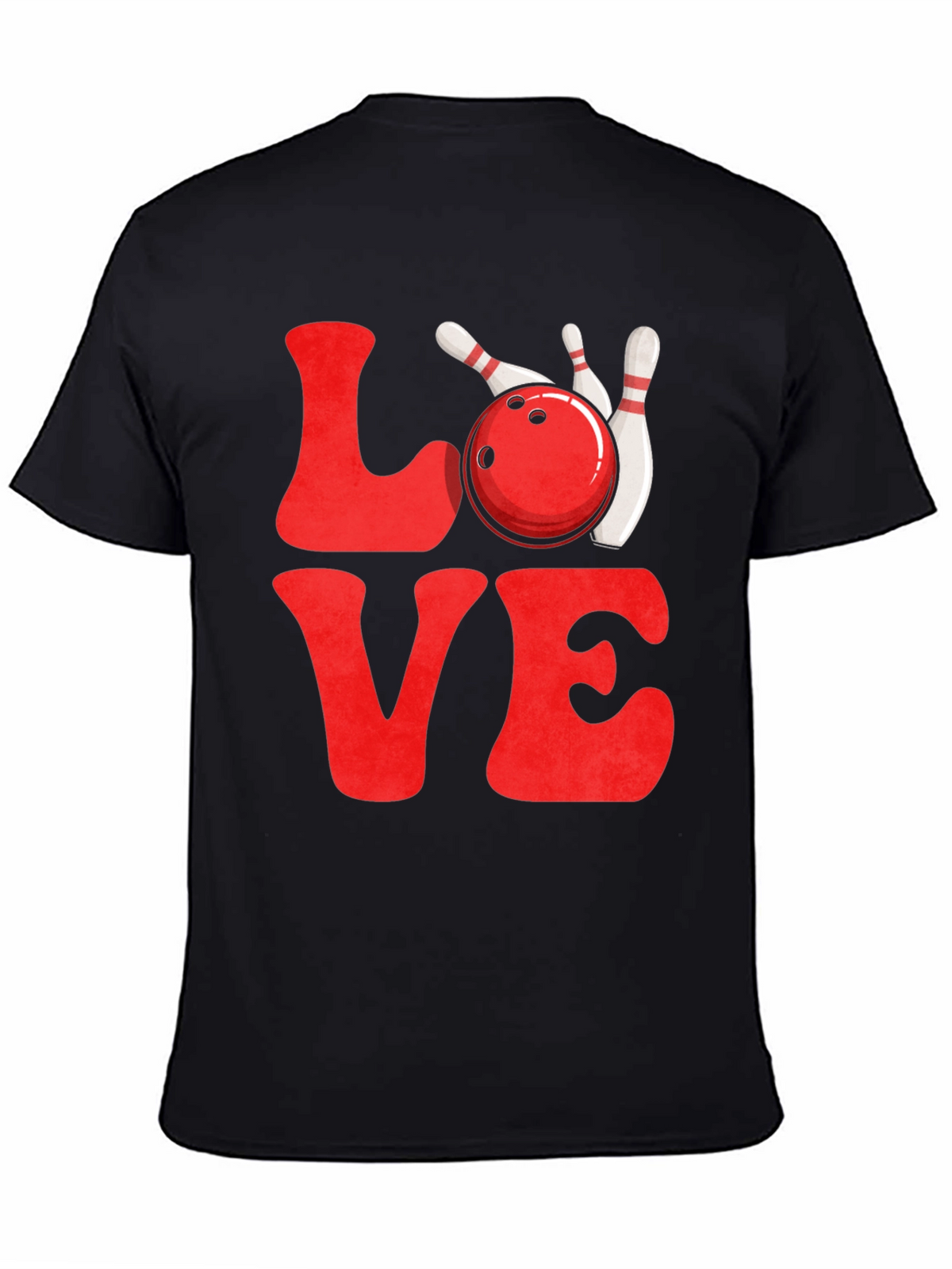 Love Bowling Graphic T-Shirt