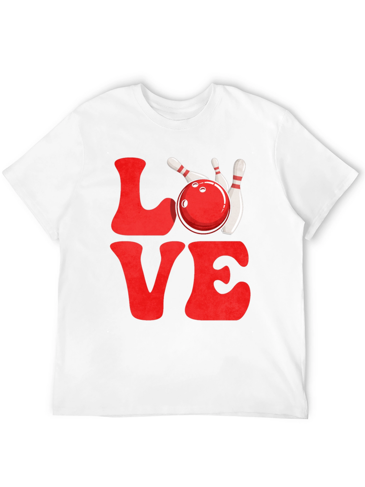Love Bowling Graphic T-Shirt