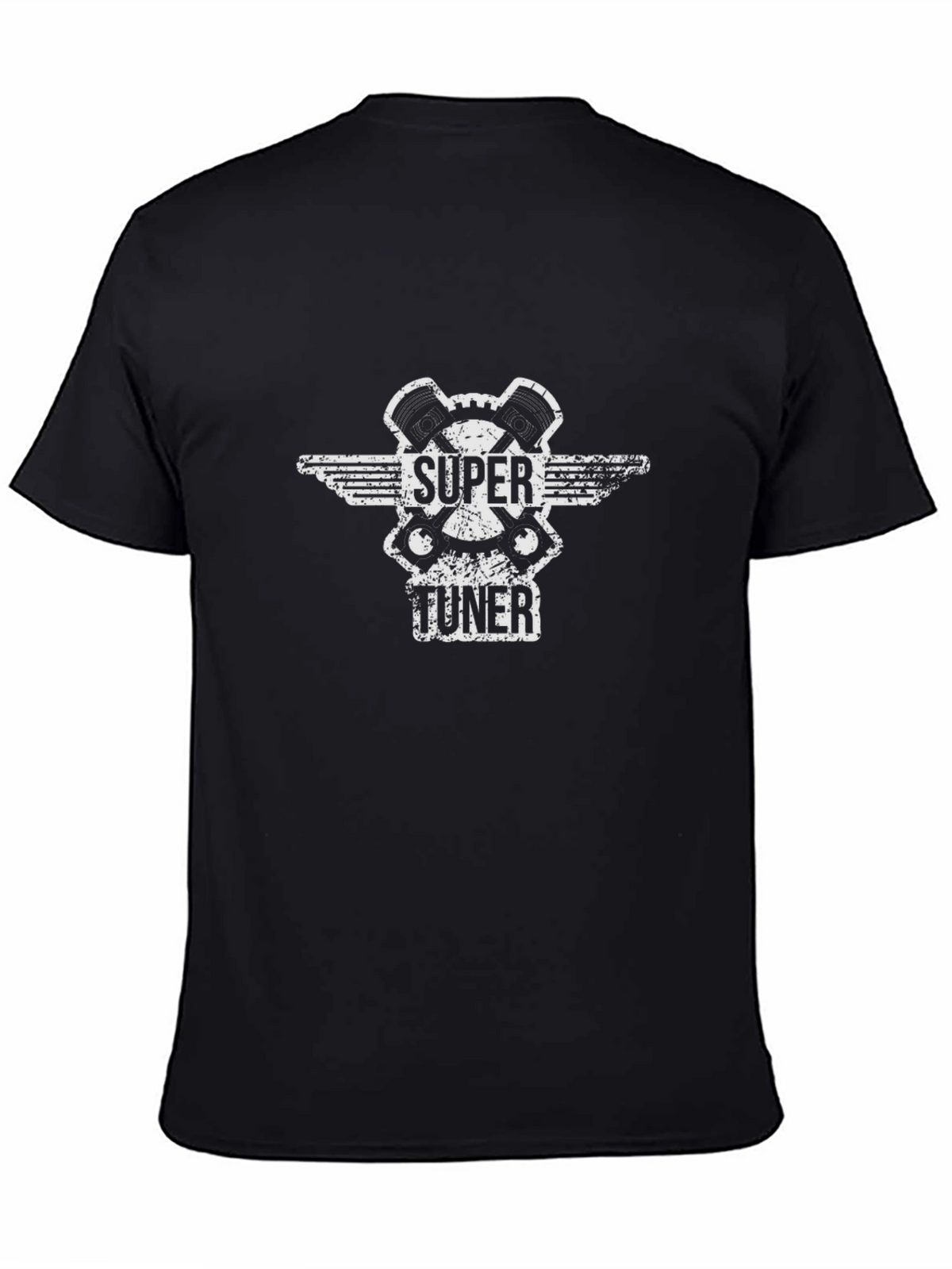 Super Tuner Graphic T-Shirt - Black