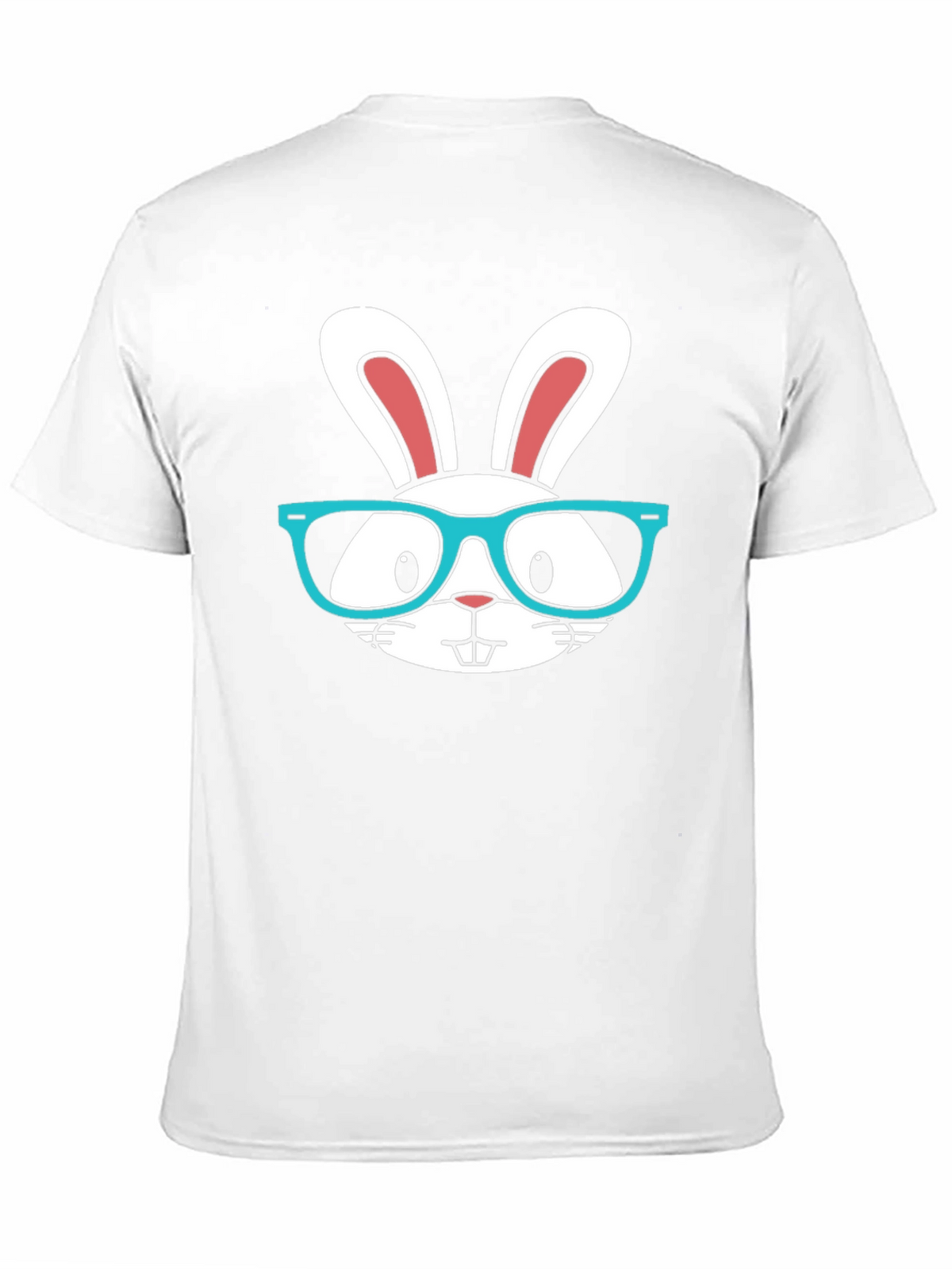 Funny Easter Bunny T-Shirt with Glasses