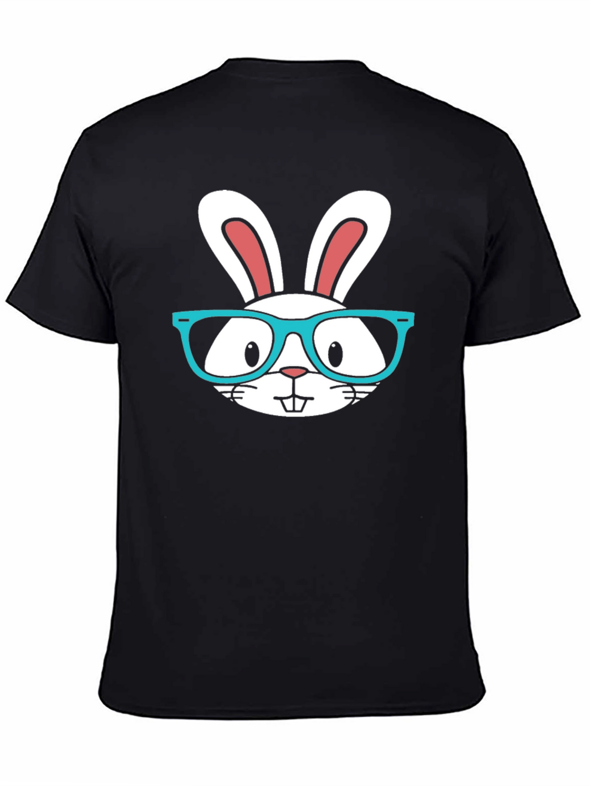 Funny Easter Bunny T-Shirt with Glasses
