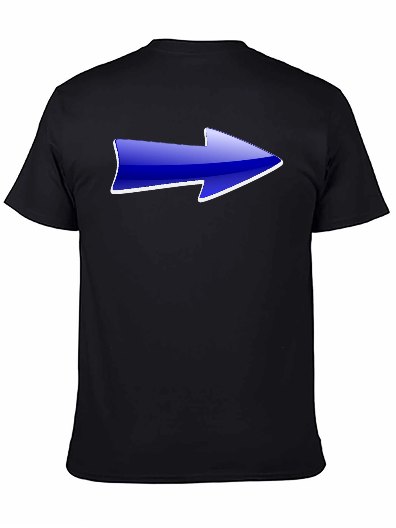Arrow Graphic Black T-Shirt