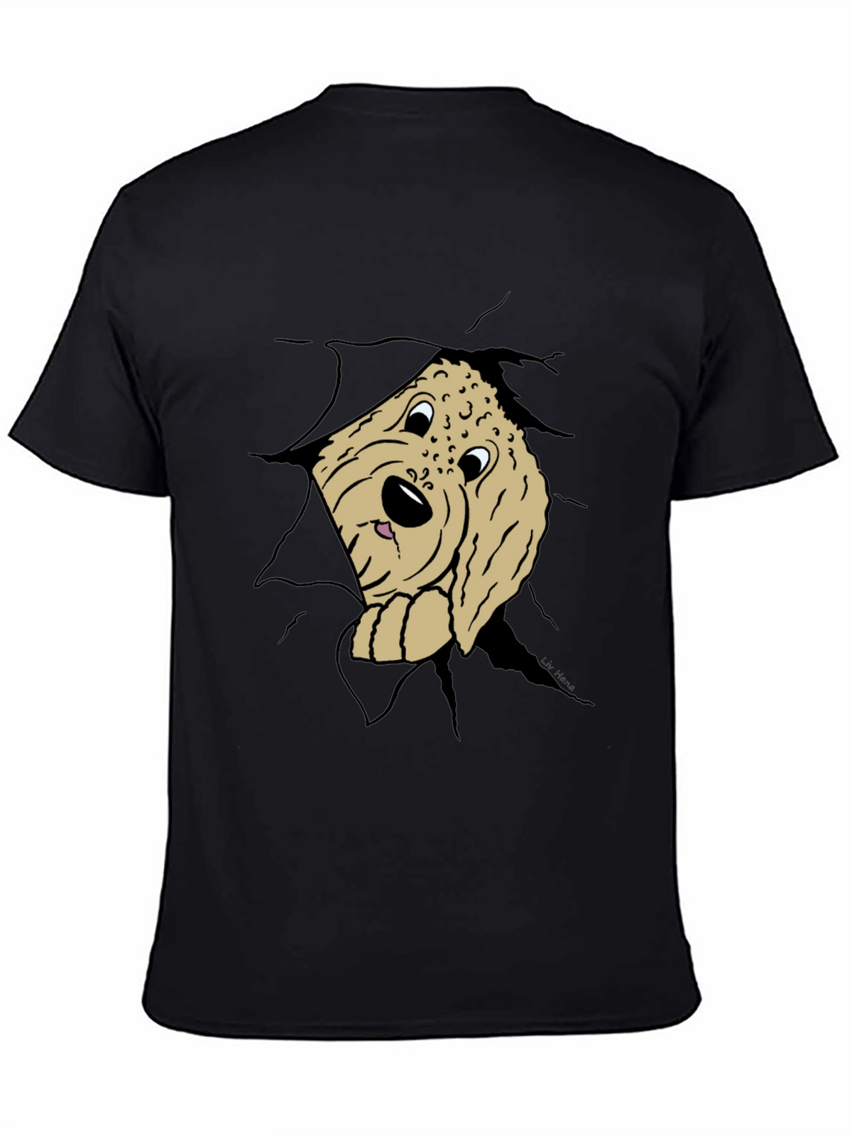 Dog Peek-a-Boo T-Shirt