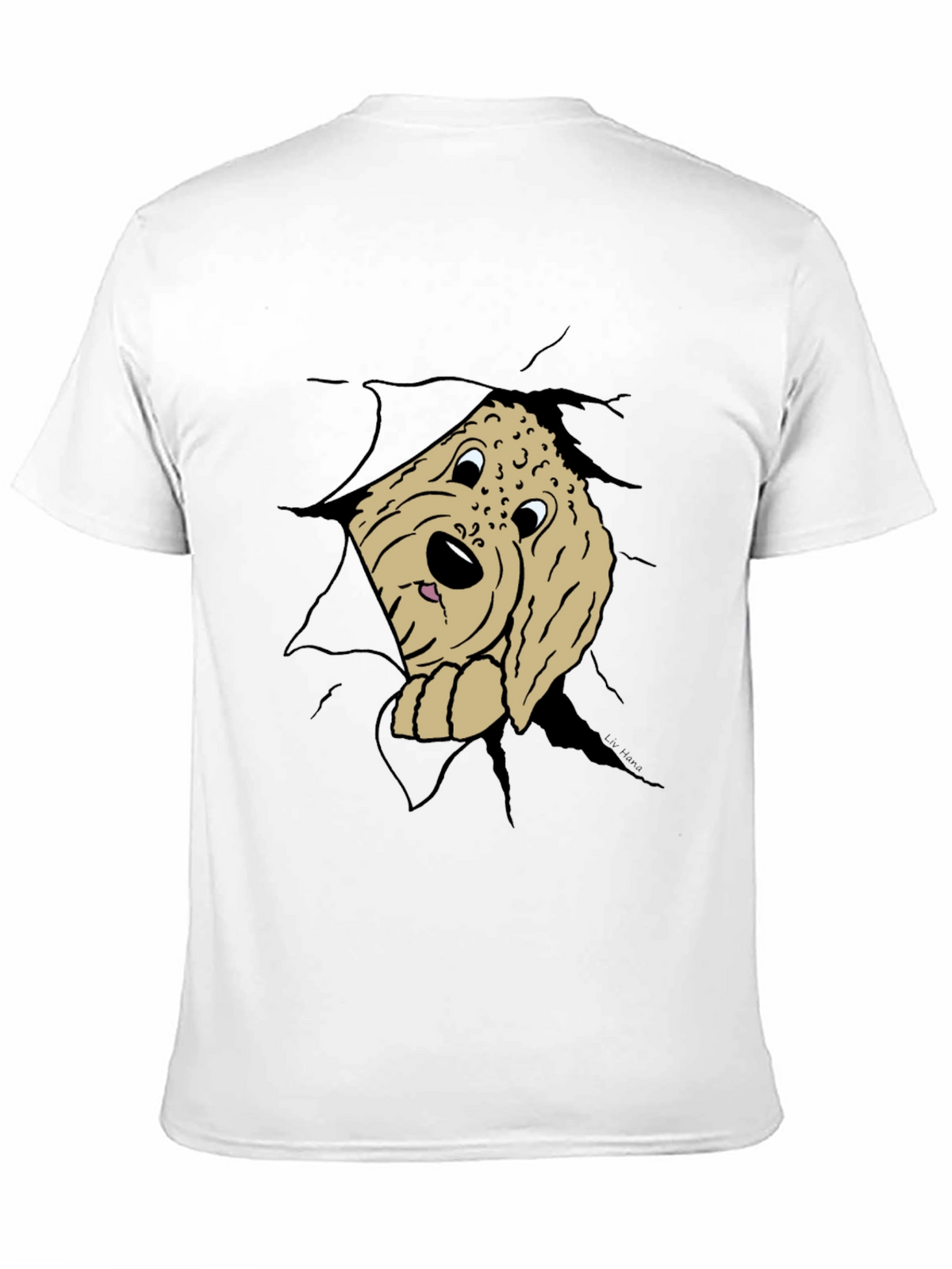 Dog Peek-a-Boo T-Shirt