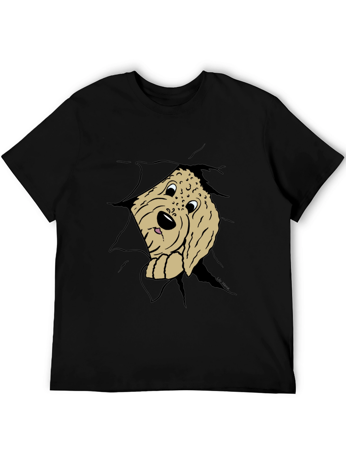 Dog Peek-a-Boo T-Shirt