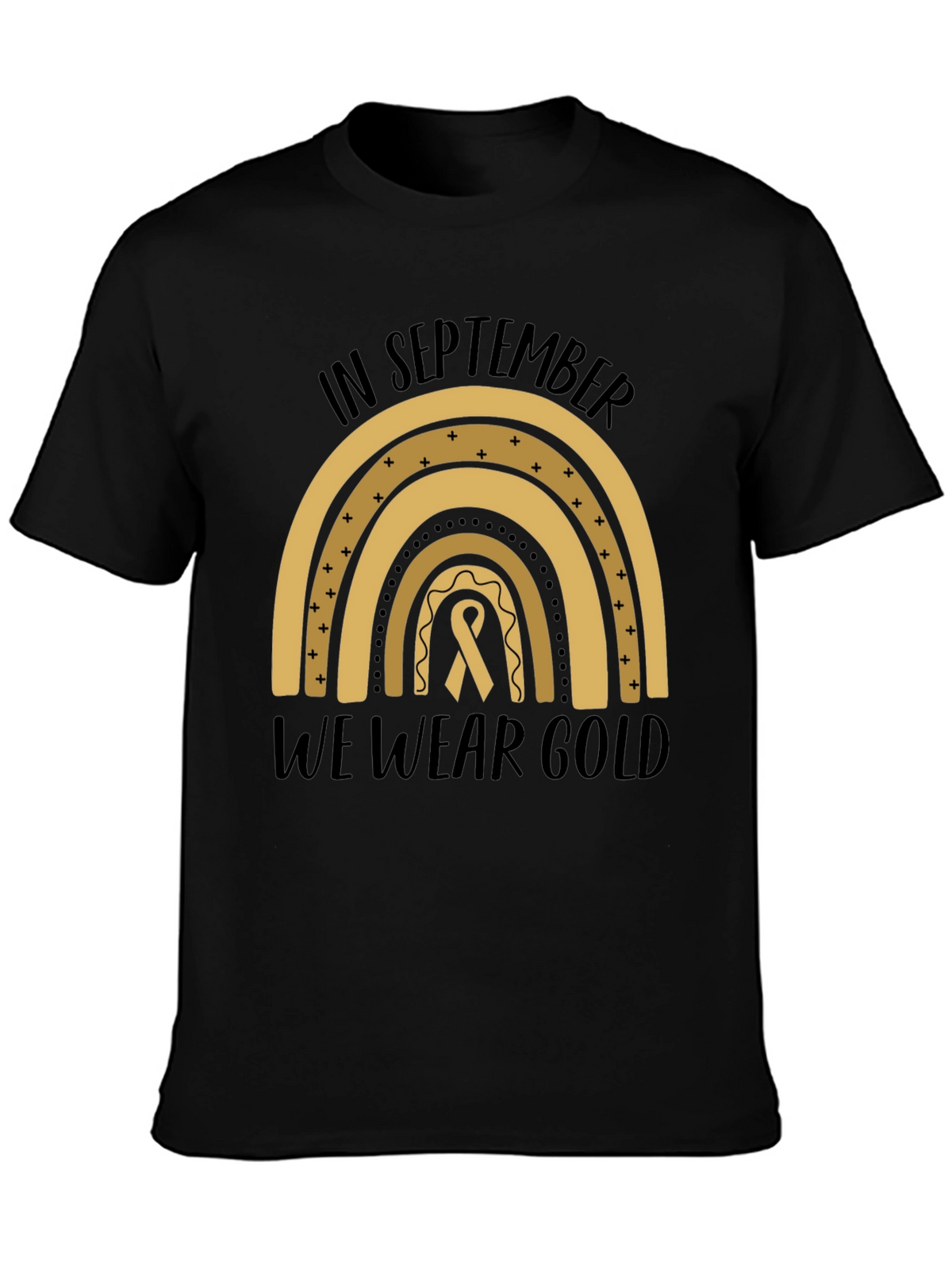 In September We Wear Gold Awareness T-Shirt