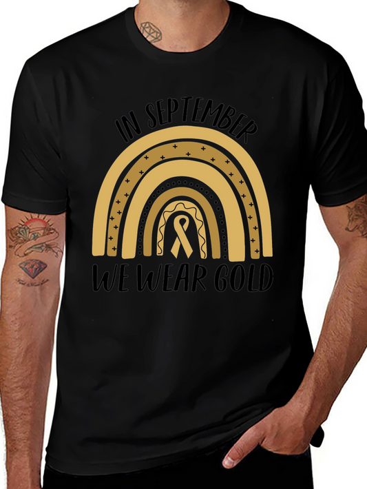 In September We Wear Gold Awareness T-Shirt