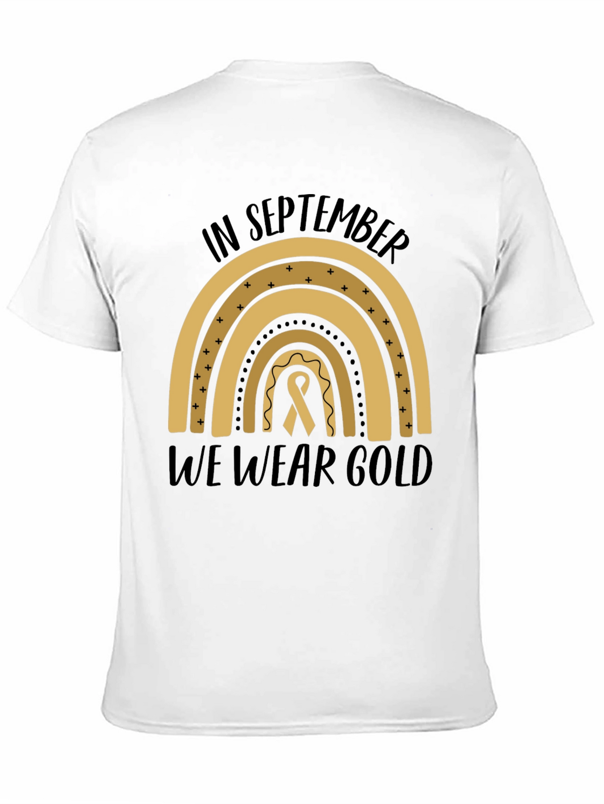 In September We Wear Gold Awareness T-Shirt