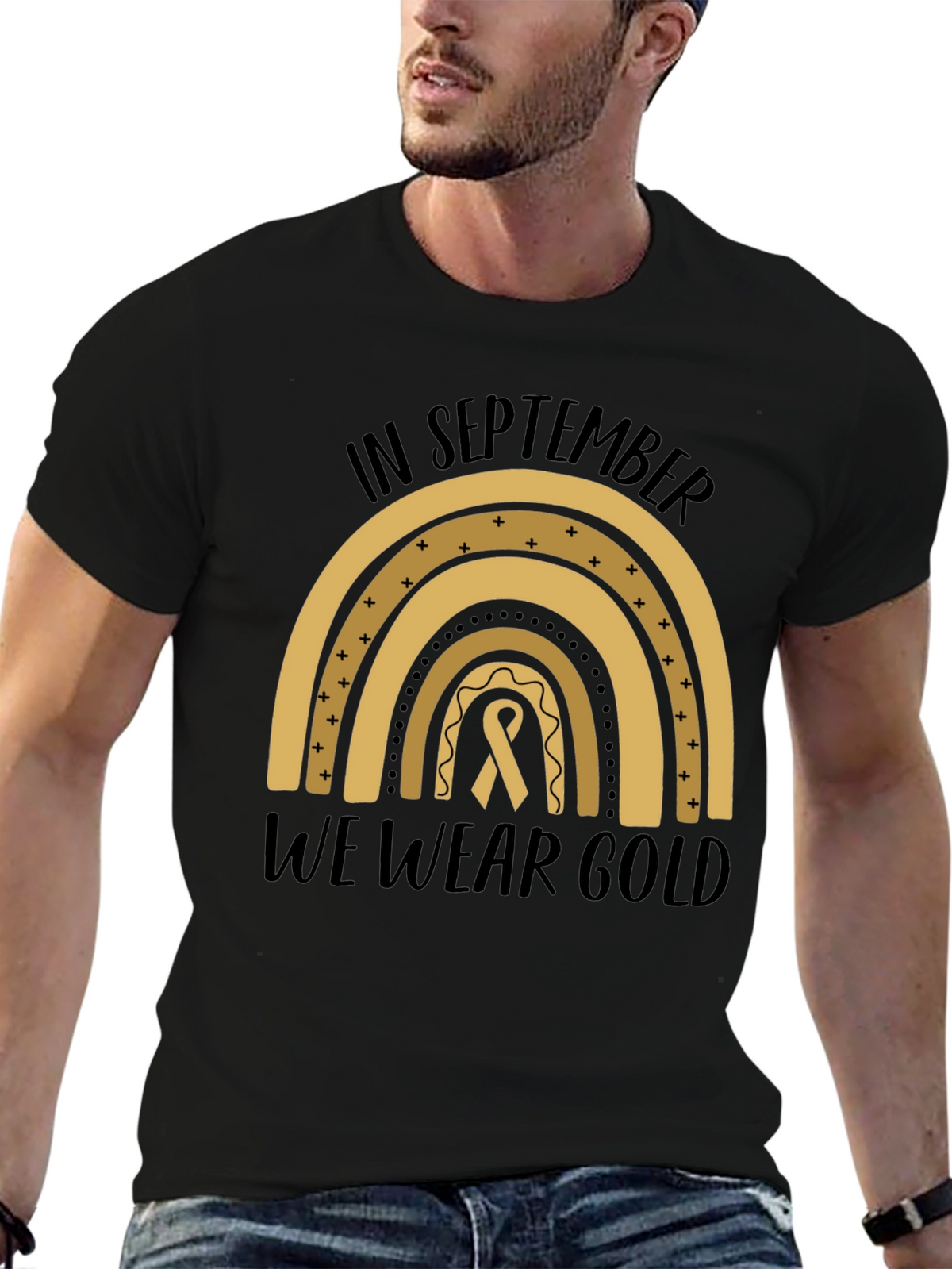 In September We Wear Gold Awareness T-Shirt