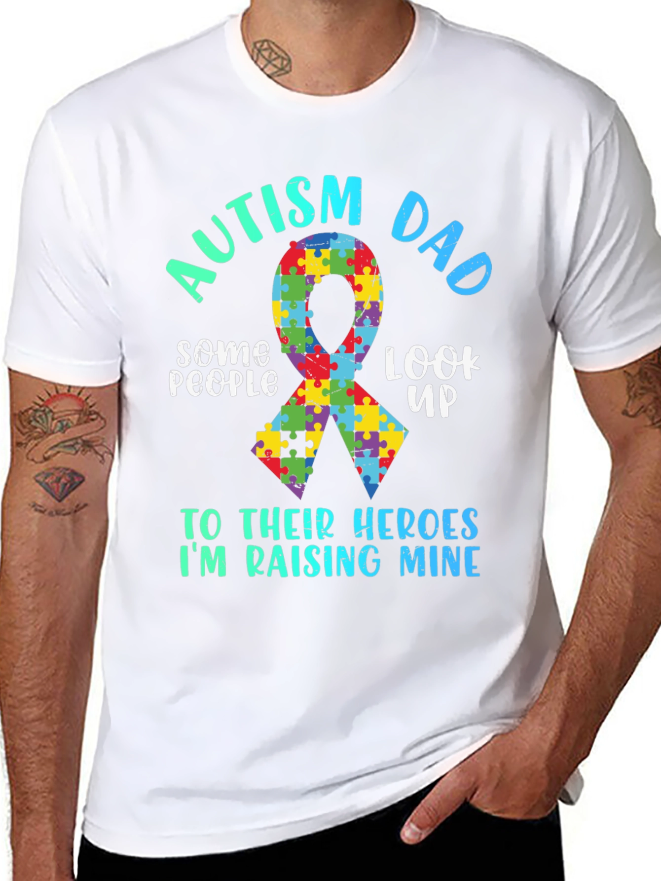 Autism Dad T-Shirt