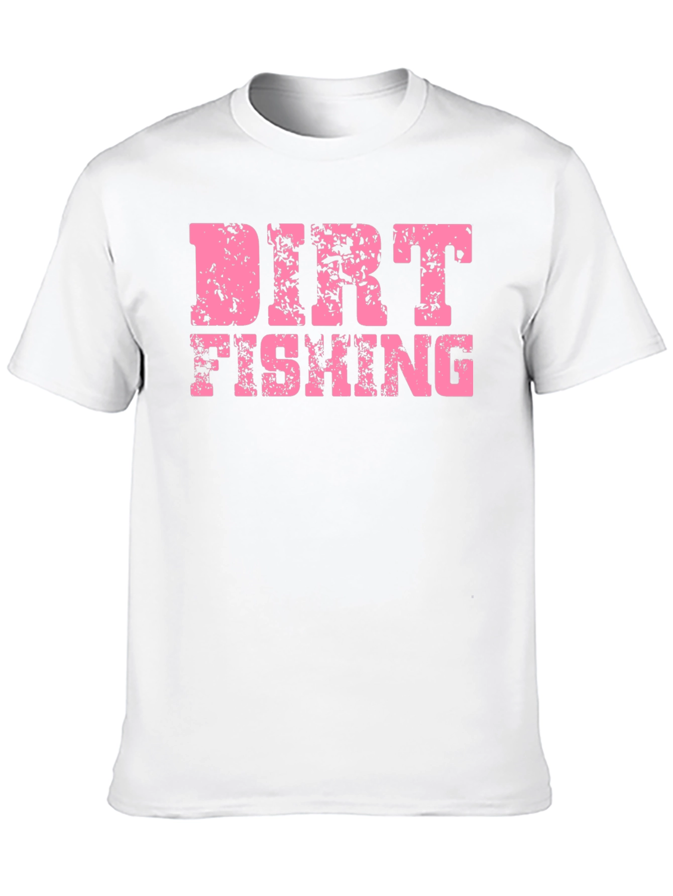 Dirt Fishing Graphic T-Shirt - Black