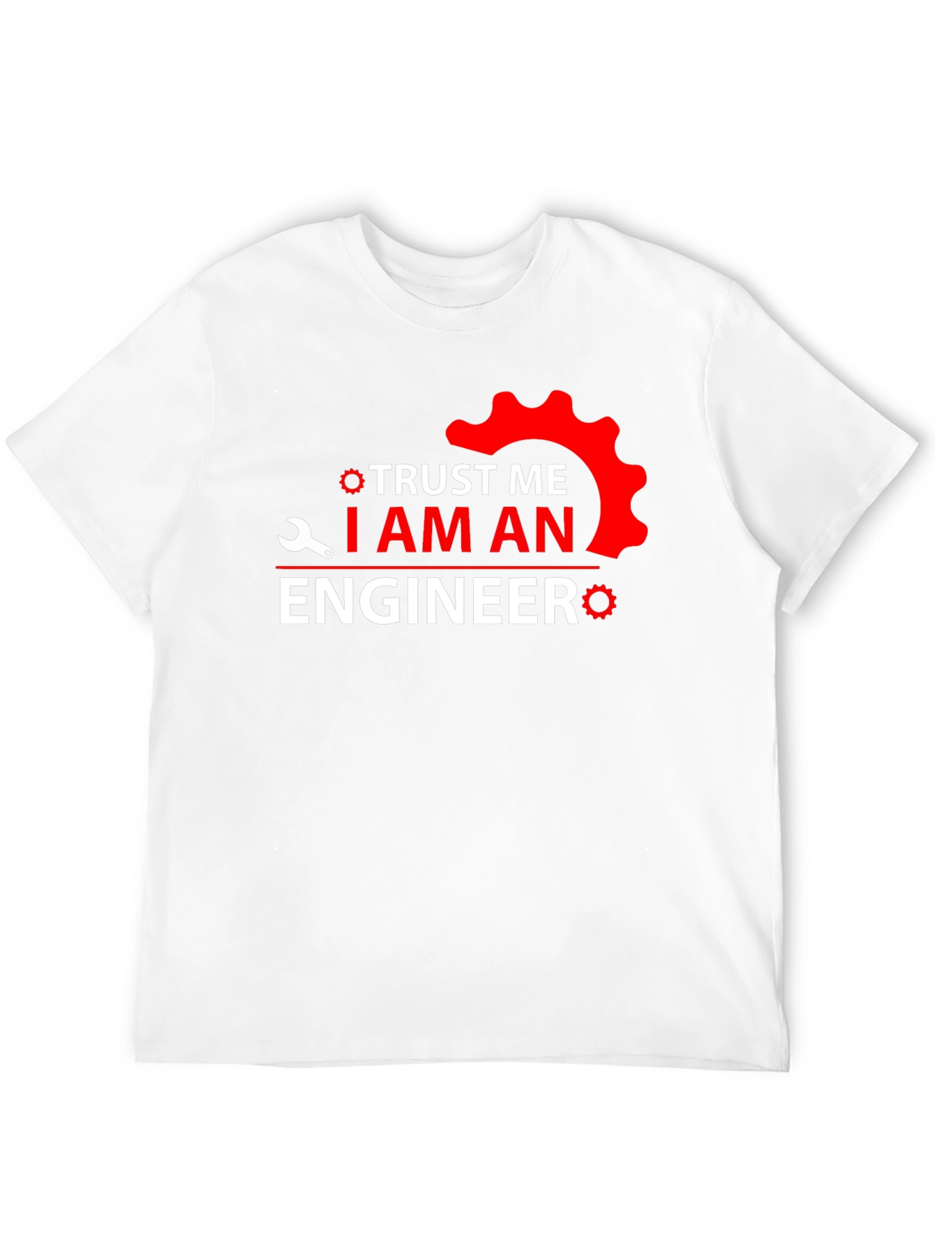 Trust Me I Am An Engineer T-Shirt - Black