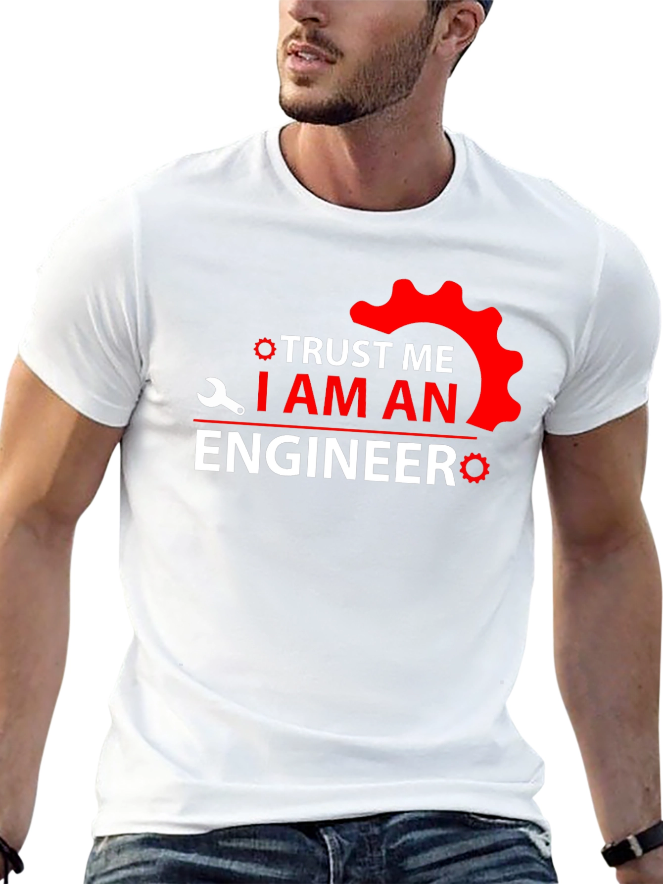 Trust Me I Am An Engineer T-Shirt - Black
