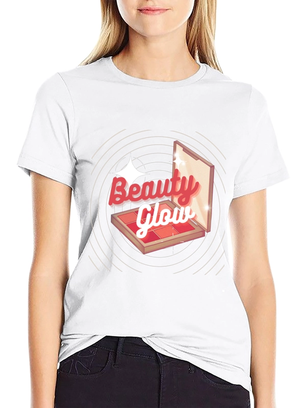 Beauty Glow Makeup Palette Graphic T-Shirt