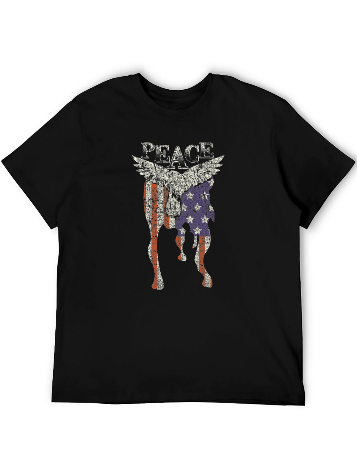 Peace Flag Graphic T-Shirt