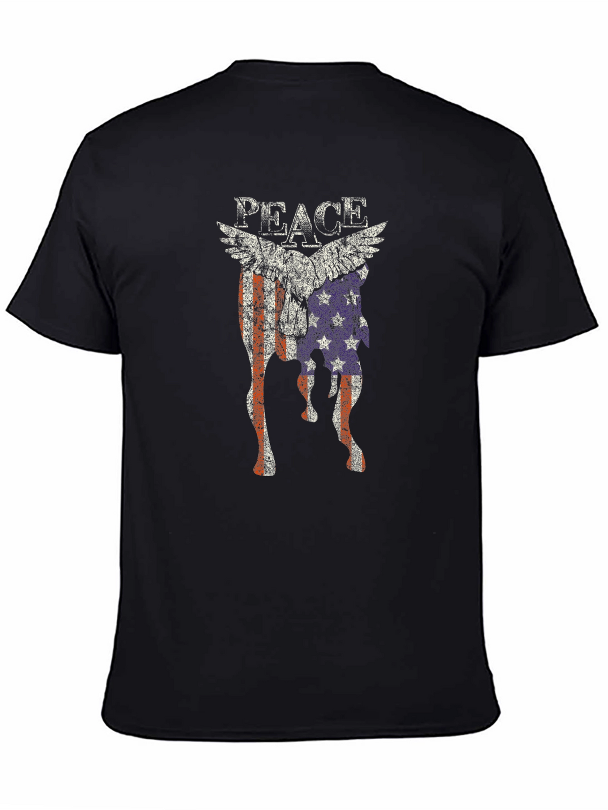 Peace Flag Graphic T-Shirt