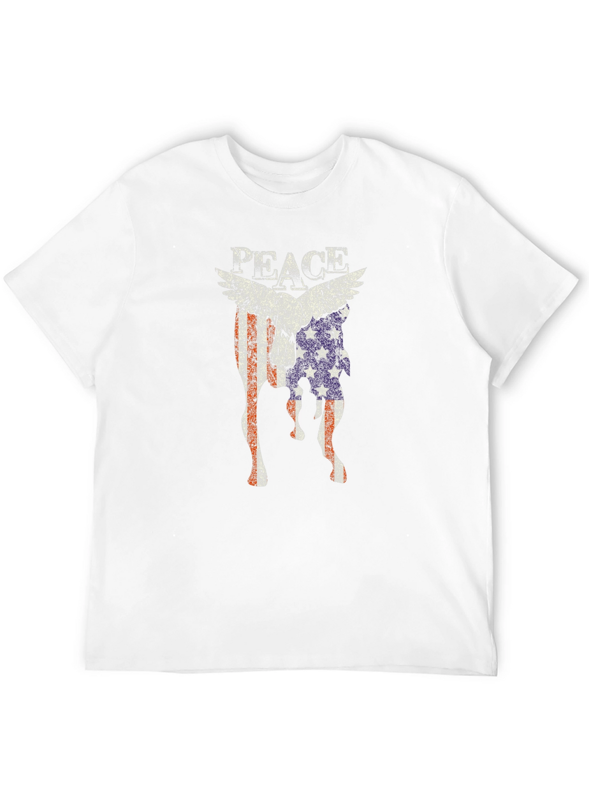 Peace Flag Graphic T-Shirt