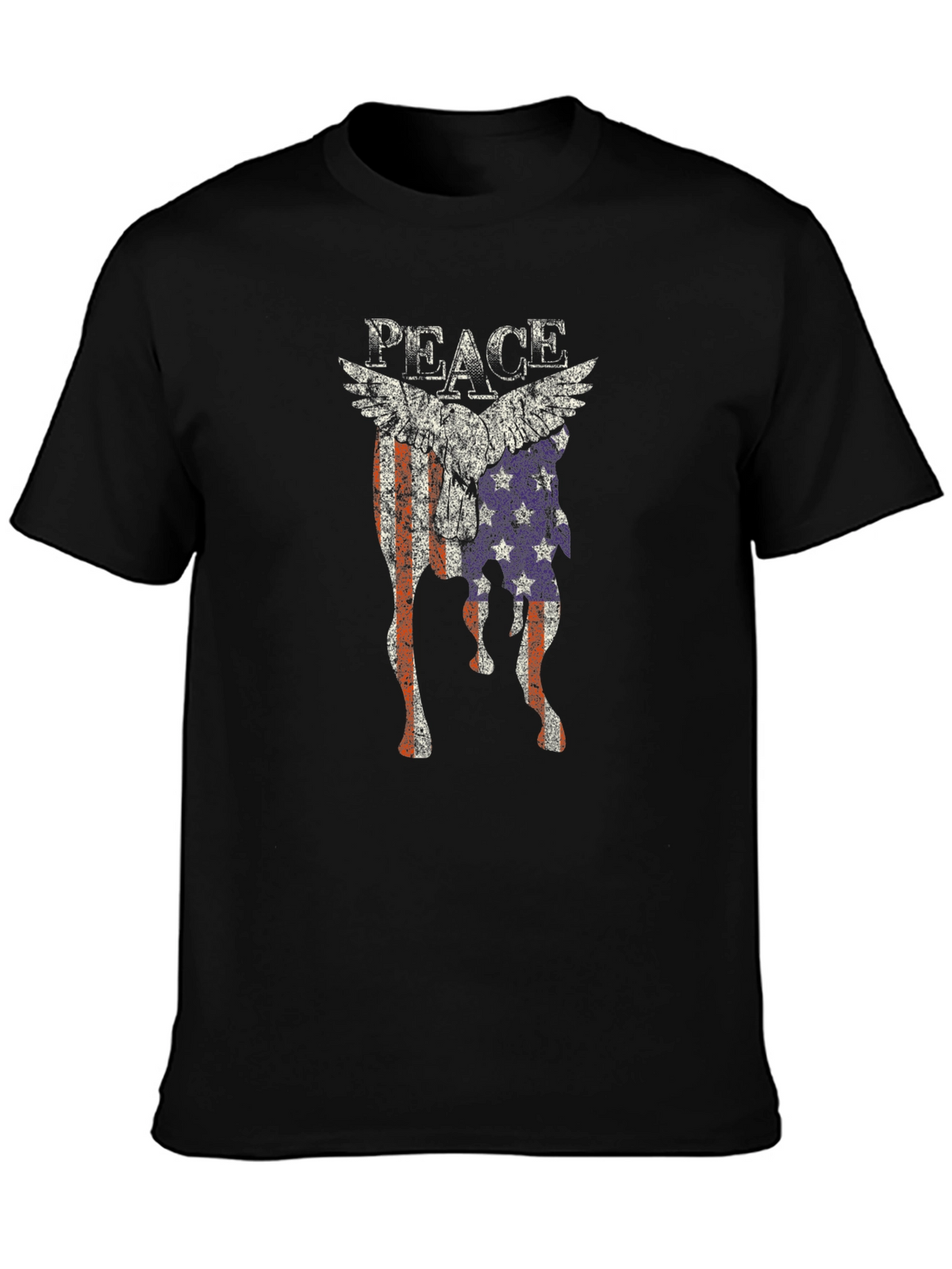 Peace Flag Graphic T-Shirt