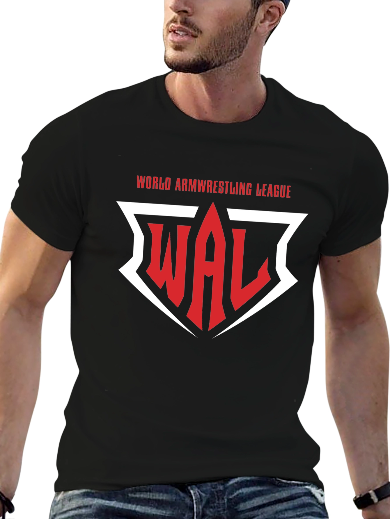 World Armwrestling League WAL Logo T-Shirt