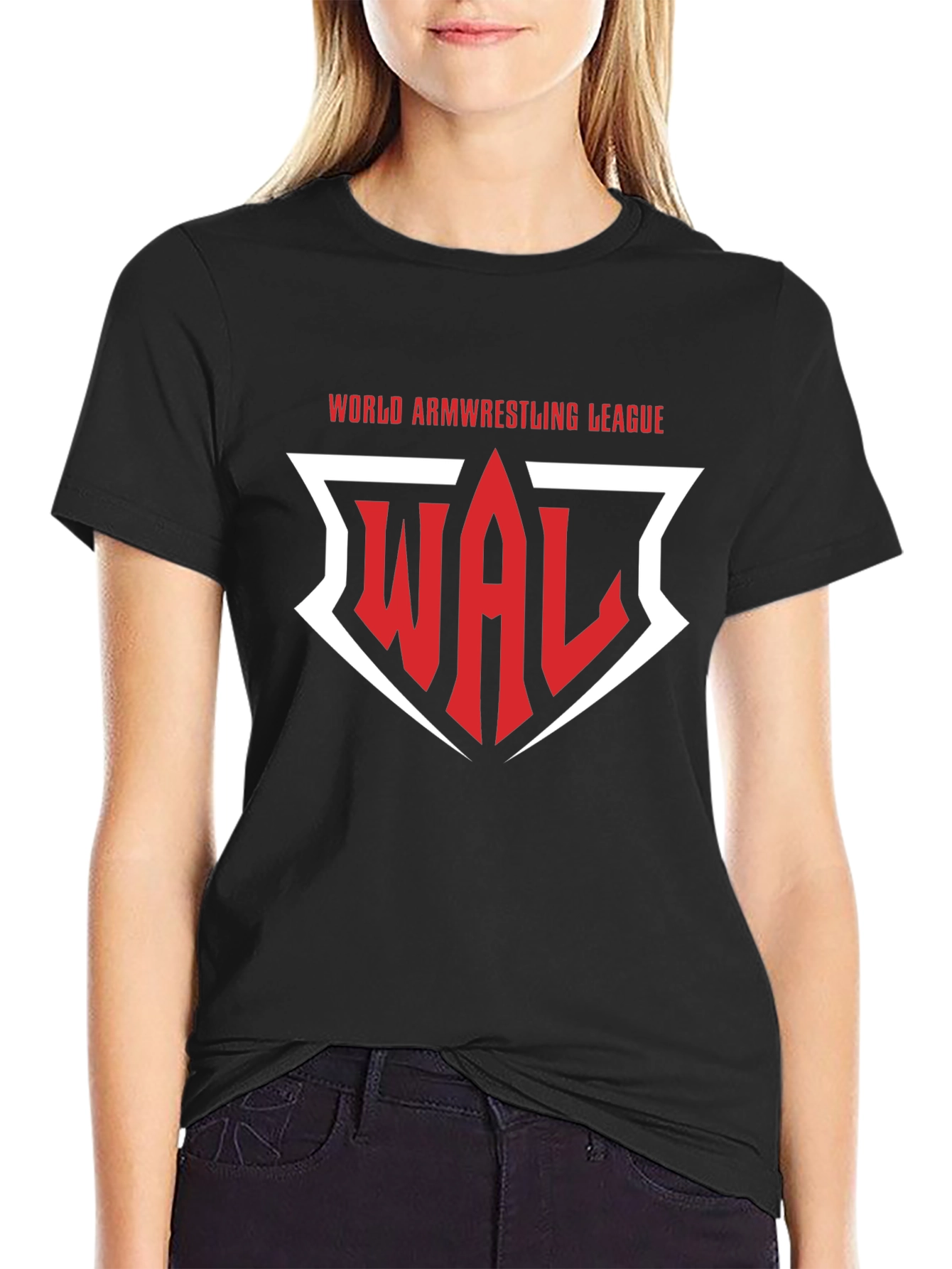 World Armwrestling League WAL Logo T-Shirt