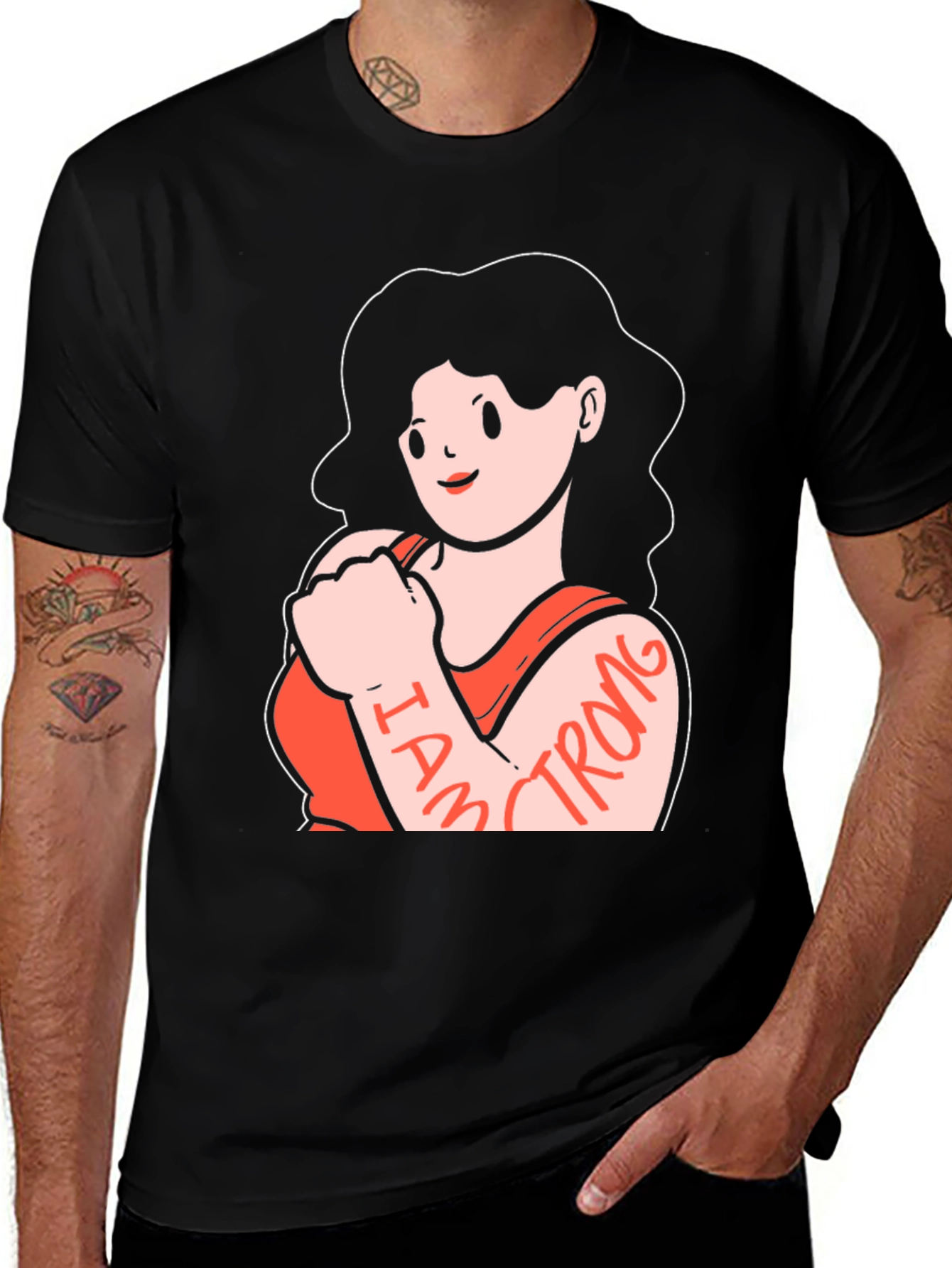 Empowered Woman Graphic T-Shirt