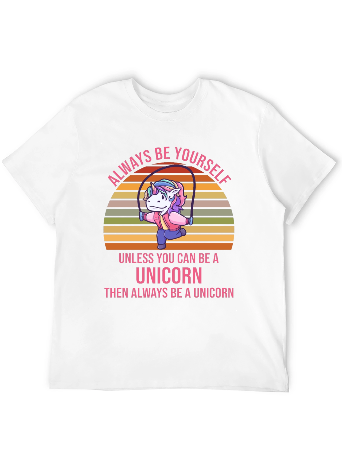 Always Be Yourself Unicorn Graphic T-Shirt