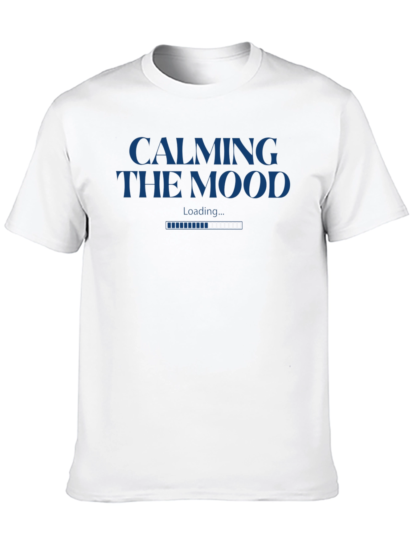Calming the Mood Loading Black T-Shirt