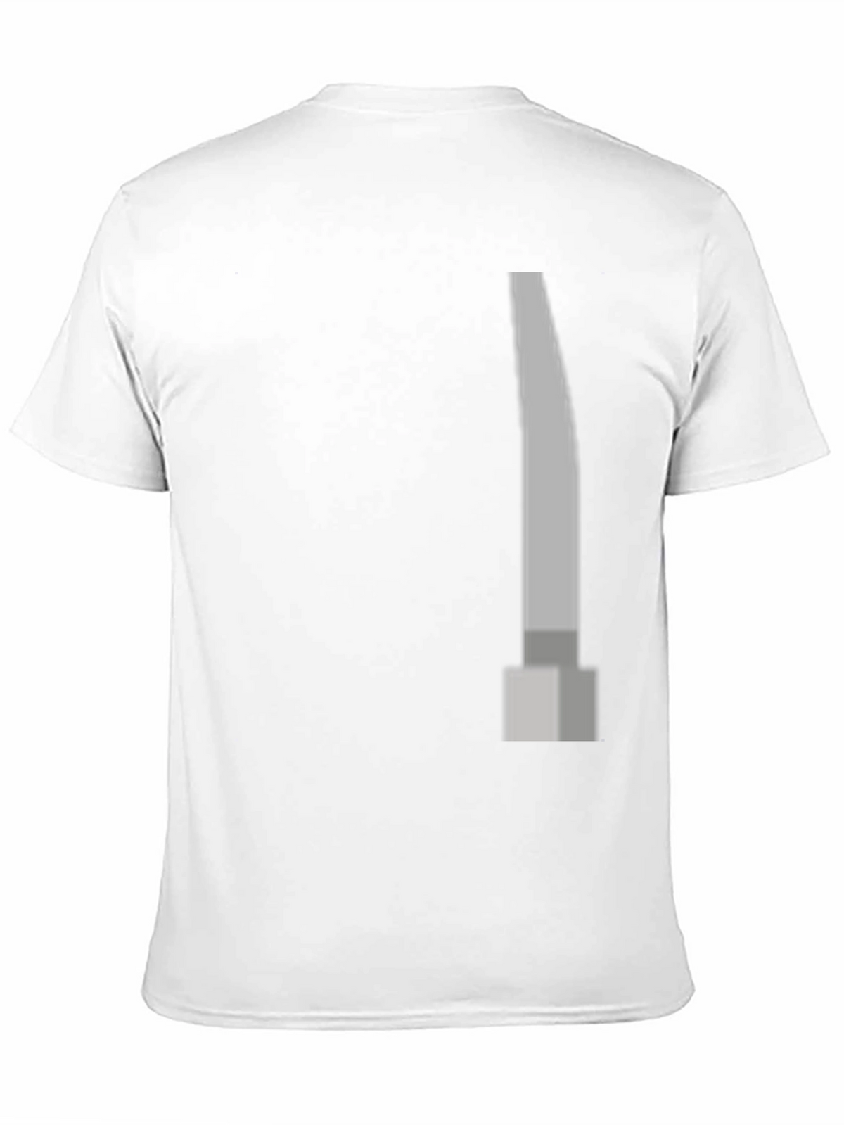 Modern Grey Pillar Design Black T-Shirt