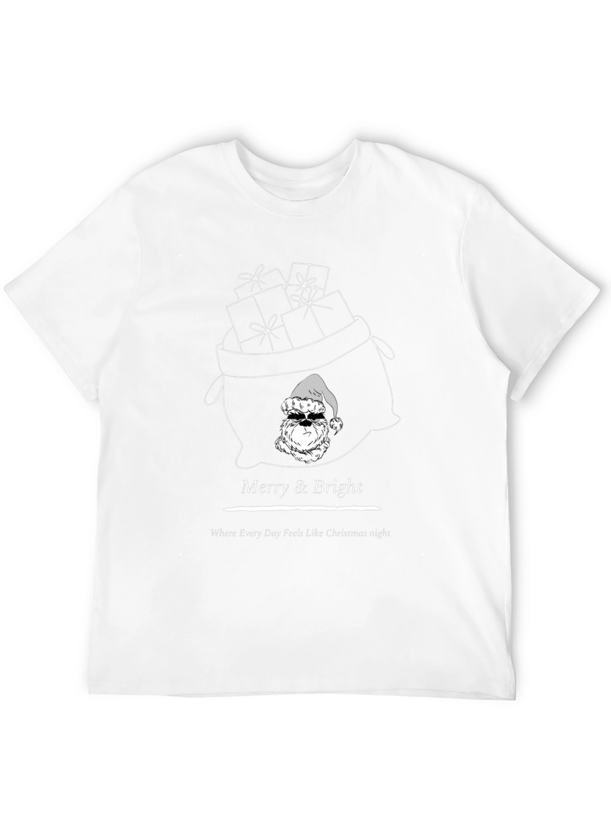 Merry & Bright Christmas T-Shirt