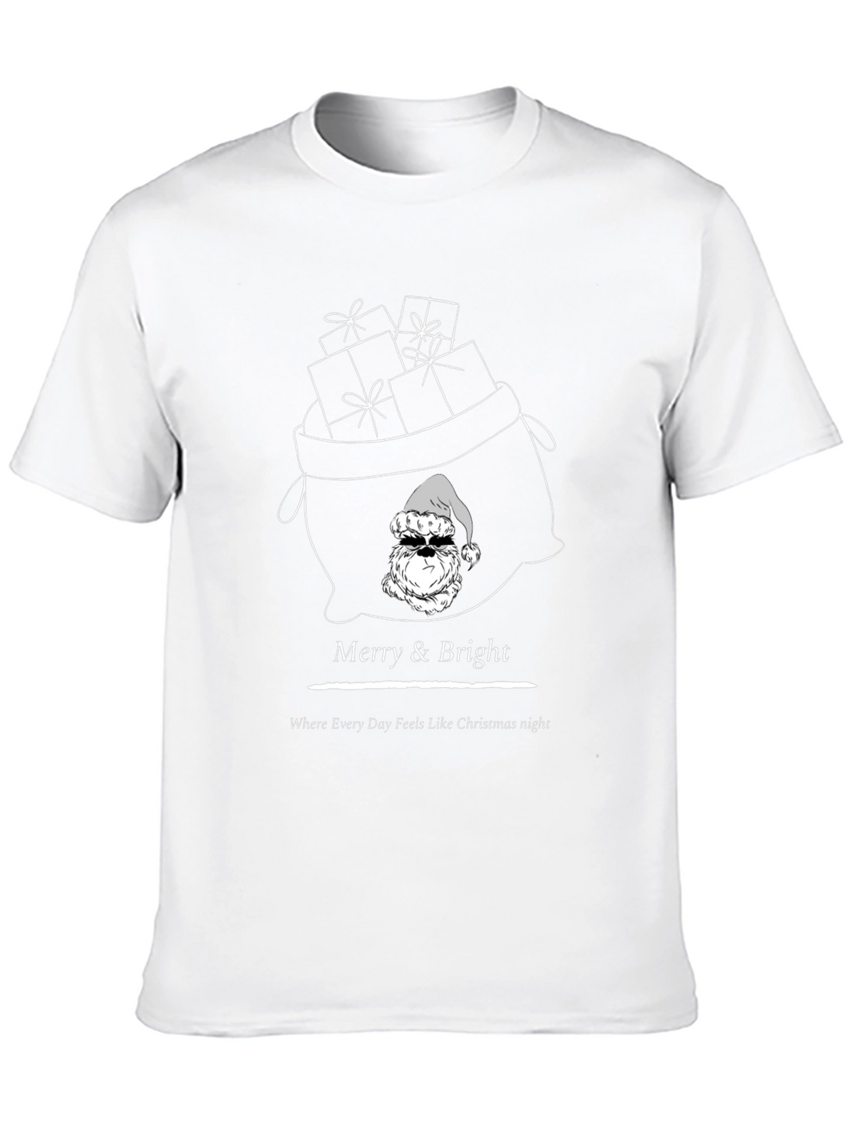 Merry & Bright Christmas T-Shirt