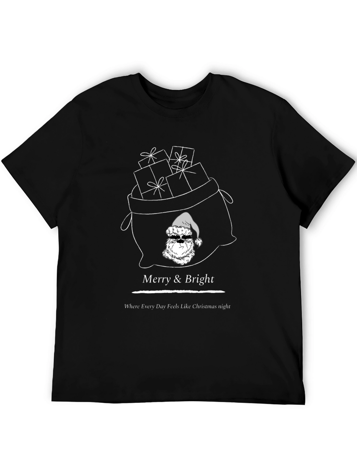 Merry & Bright Christmas T-Shirt