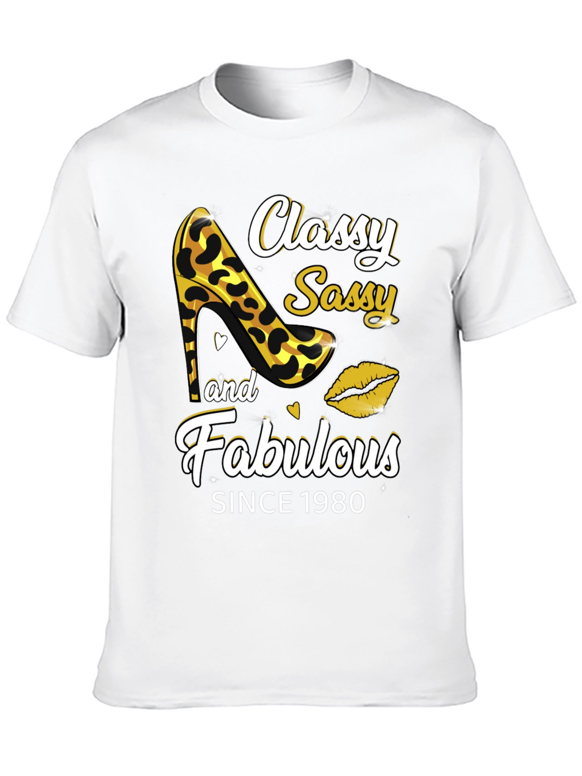 Classy Sassy Fabulous Since 1980 Graphic Tee
