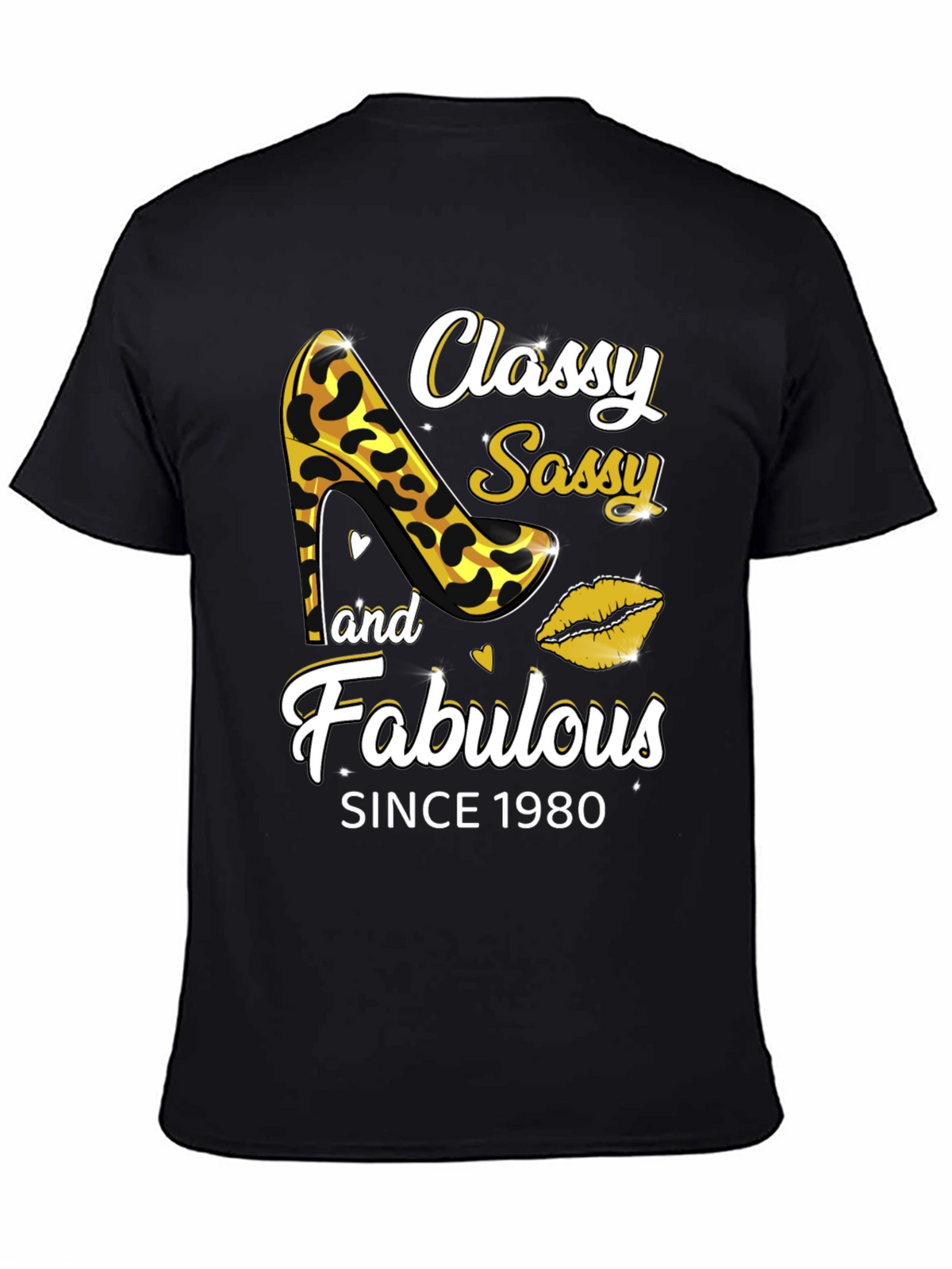 Classy Sassy Fabulous Since 1980 Graphic Tee