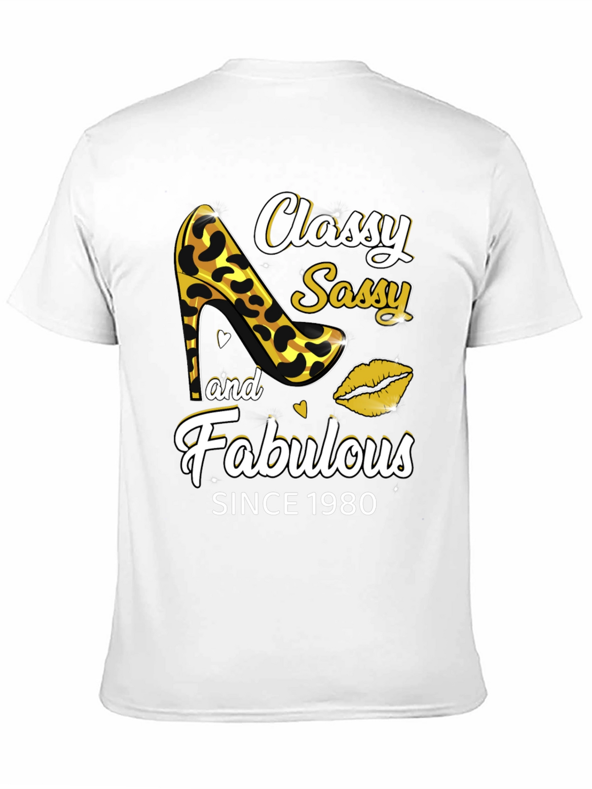 Classy Sassy Fabulous Since 1980 Graphic Tee