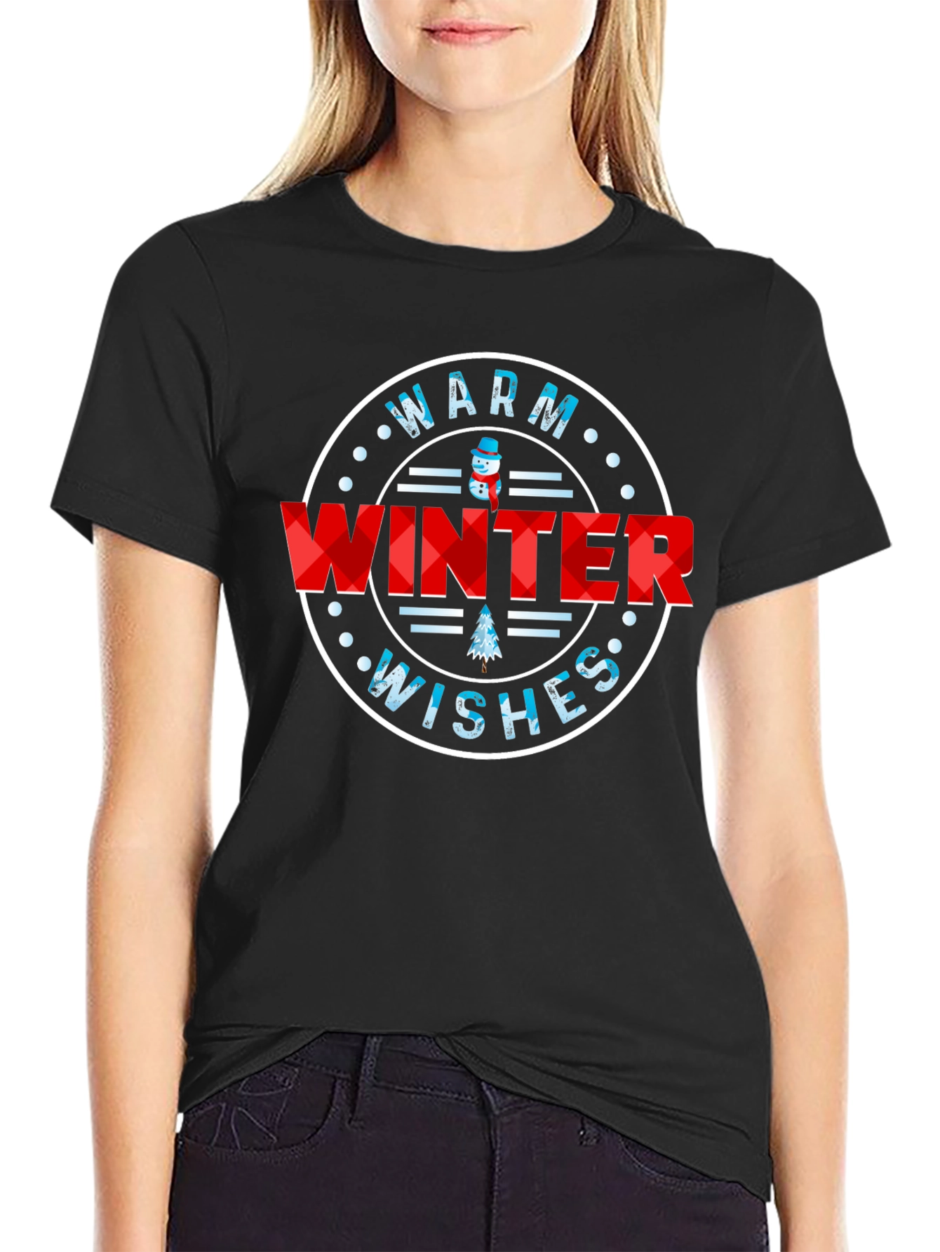 Warm Winter Wishes Graphic T-Shirt