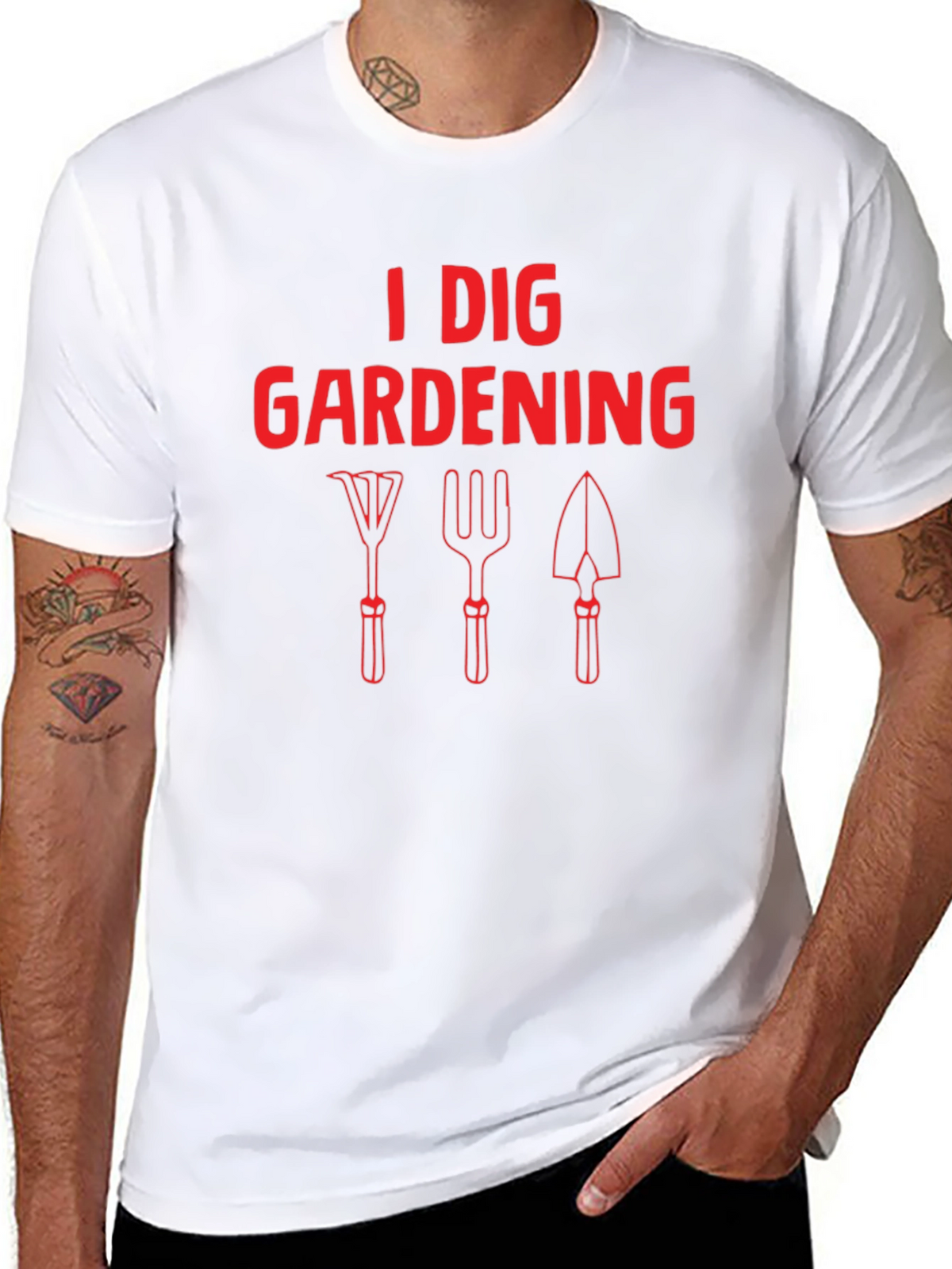 I Dig Gardening Graphic T-Shirt