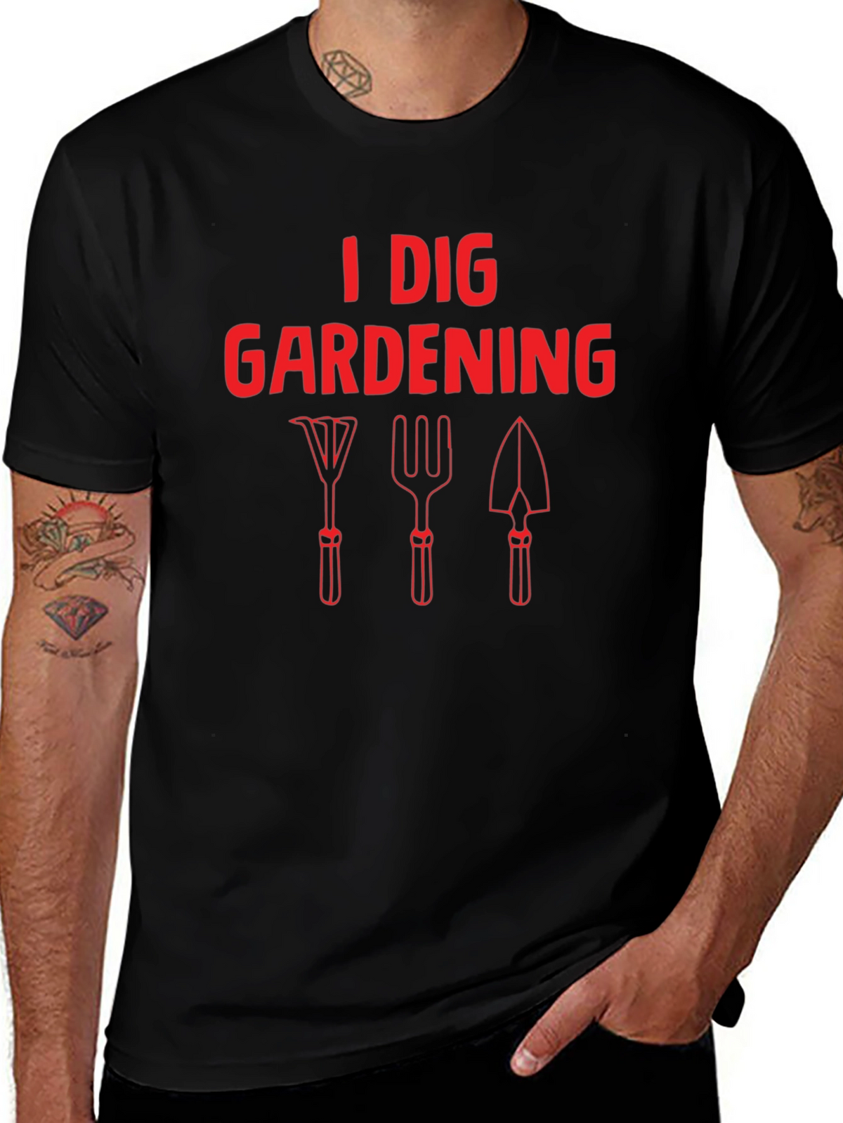 I Dig Gardening Graphic T-Shirt