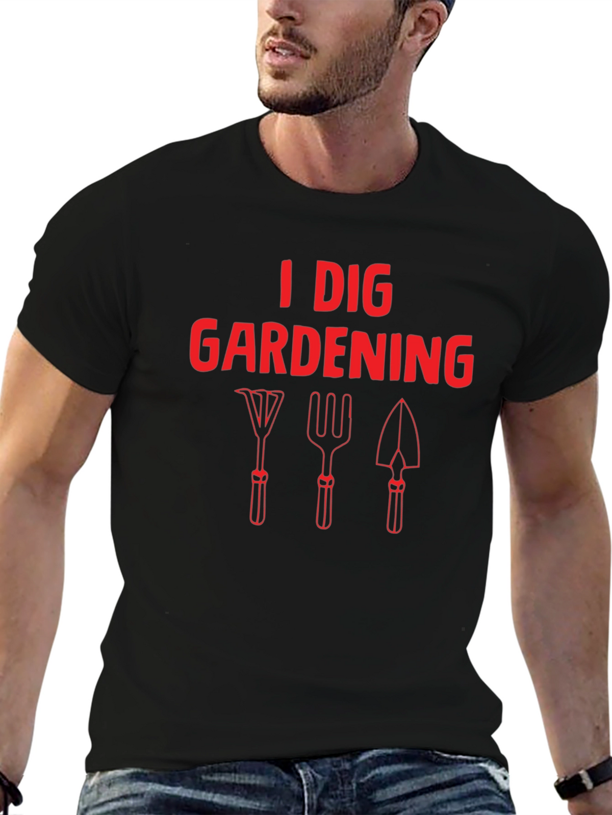 I Dig Gardening Graphic T-Shirt