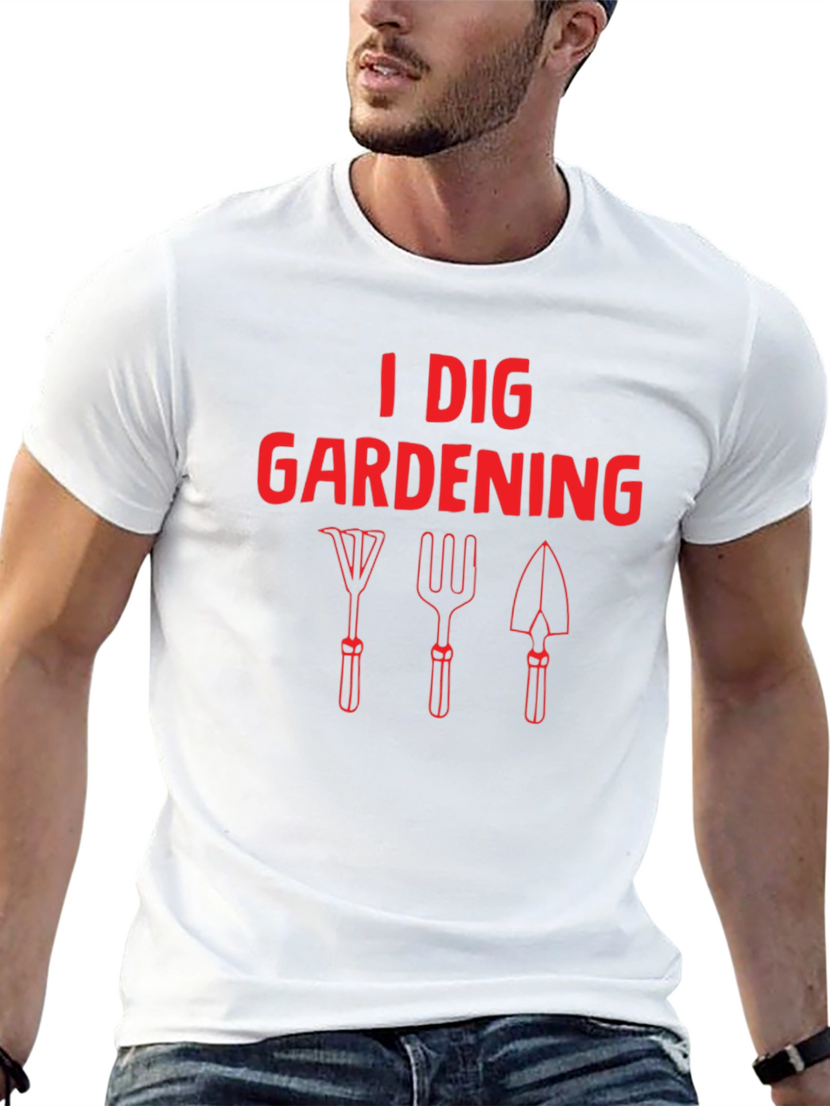 I Dig Gardening Graphic T-Shirt