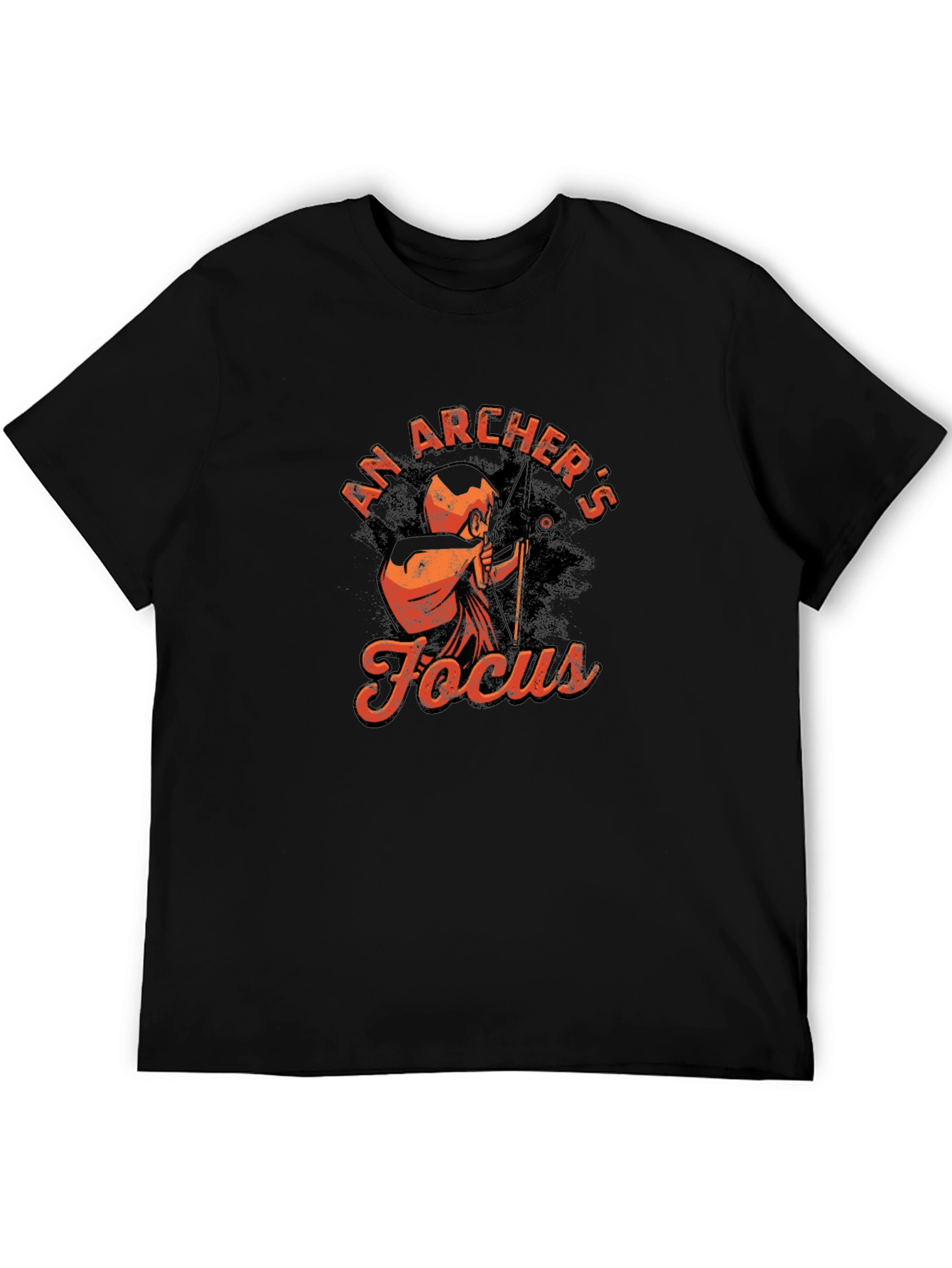 Archers Focus T-Shirt - Black Graphic Tee