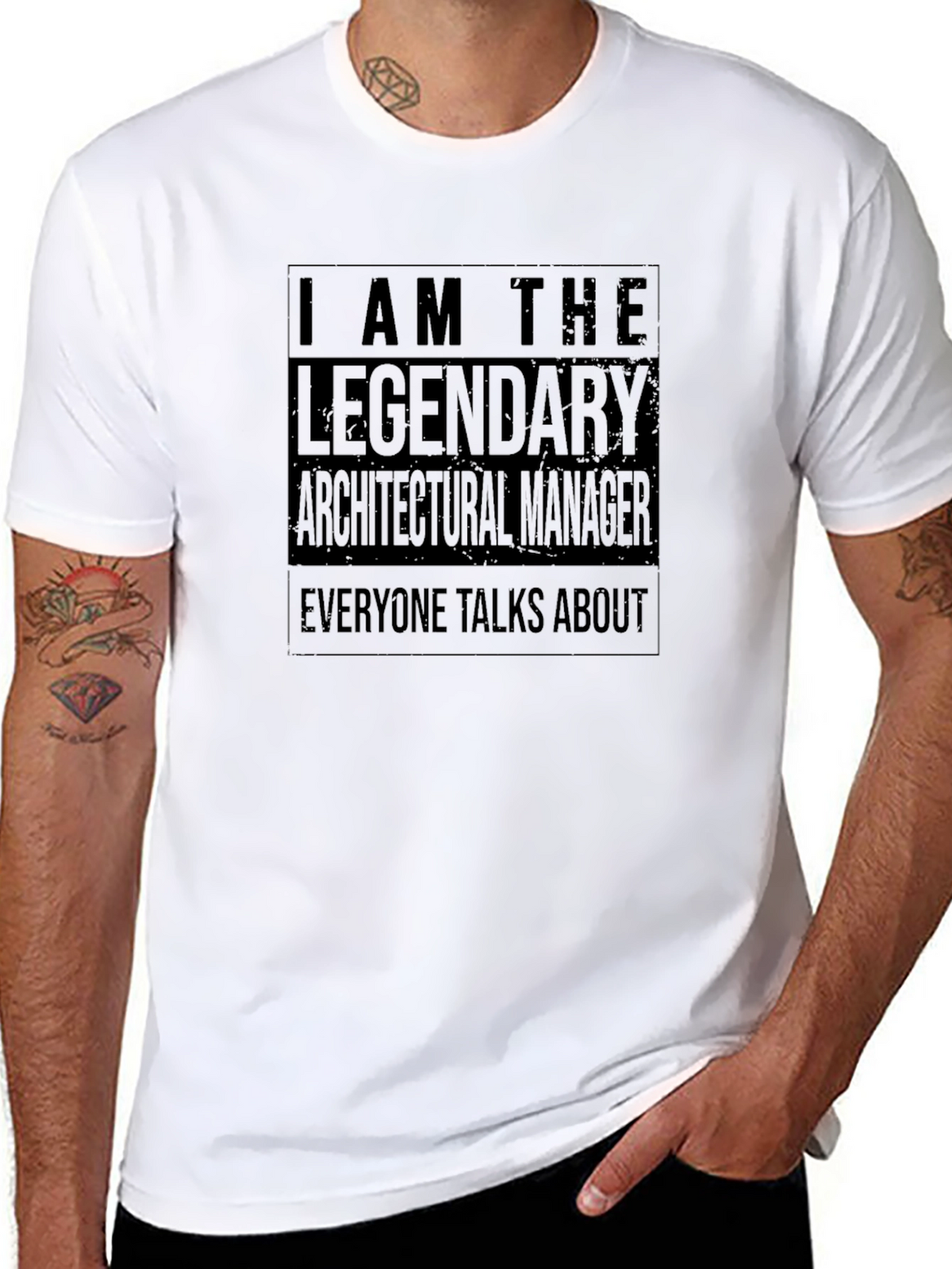 Legendary Architectural Manager Black T-Shirt