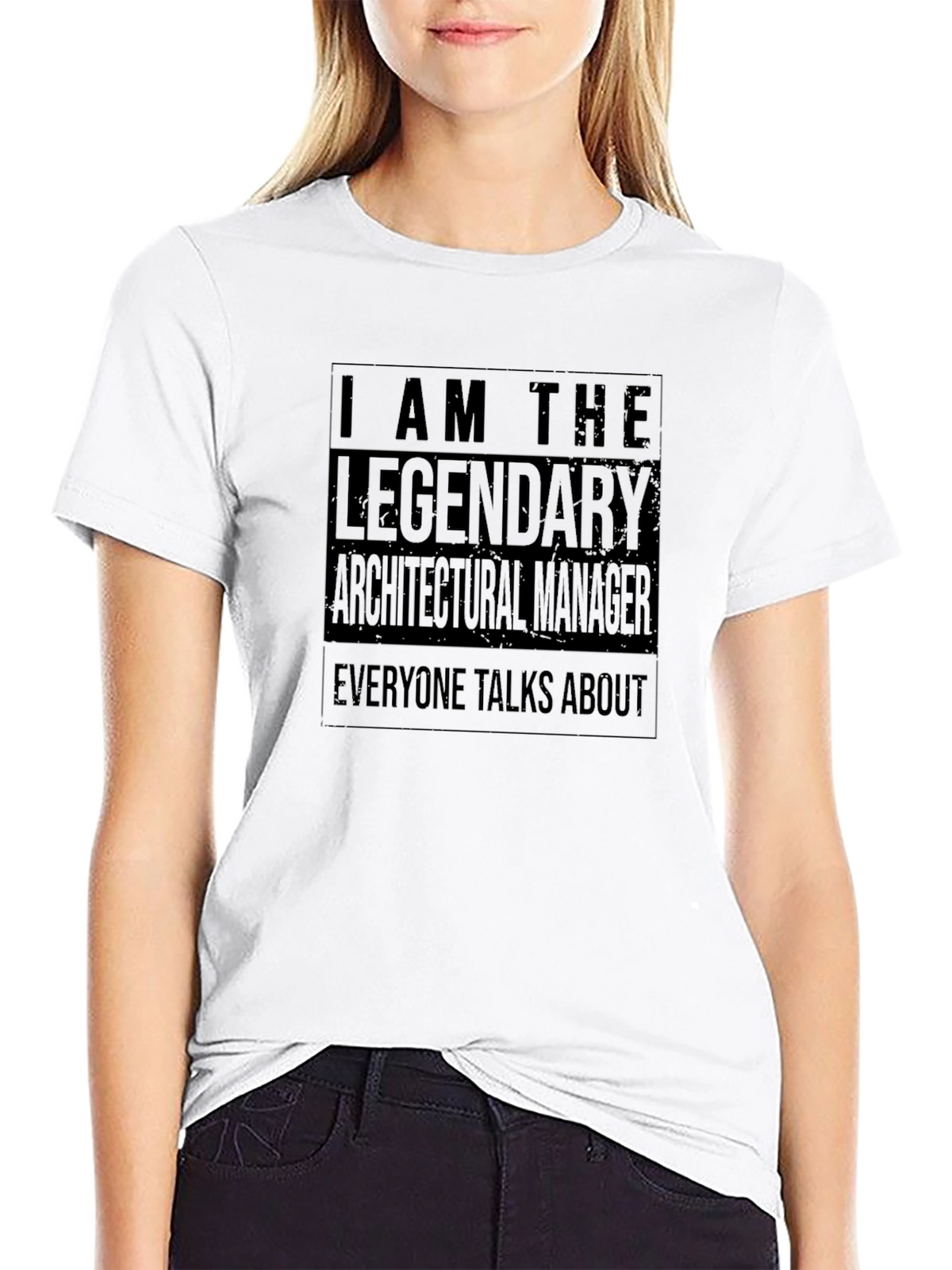 Legendary Architectural Manager Black T-Shirt